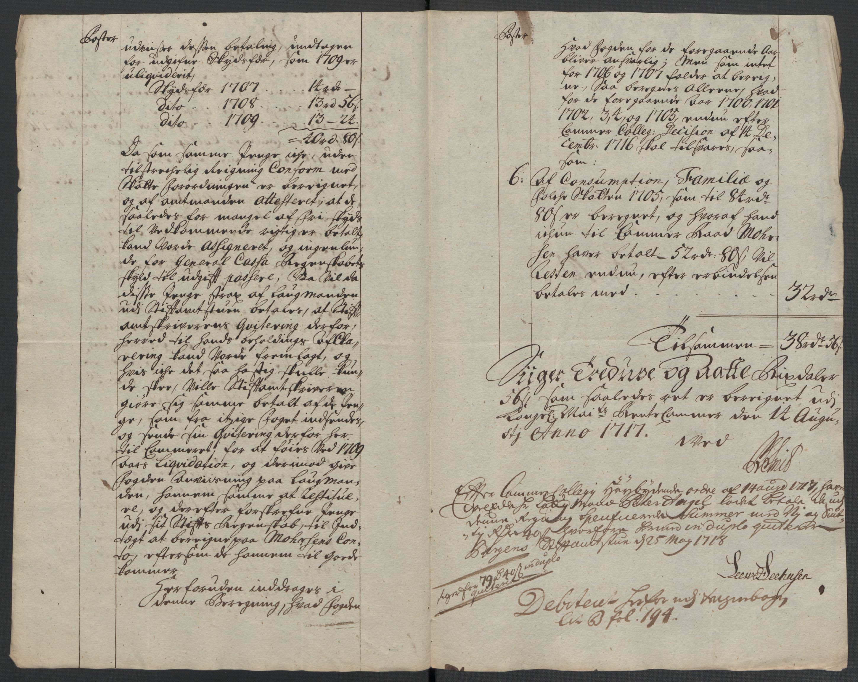 Rentekammeret inntil 1814, Reviderte regnskaper, Fogderegnskap, AV/RA-EA-4092/R65/L4510: Fogderegnskap Helgeland, 1708-1709, p. 10