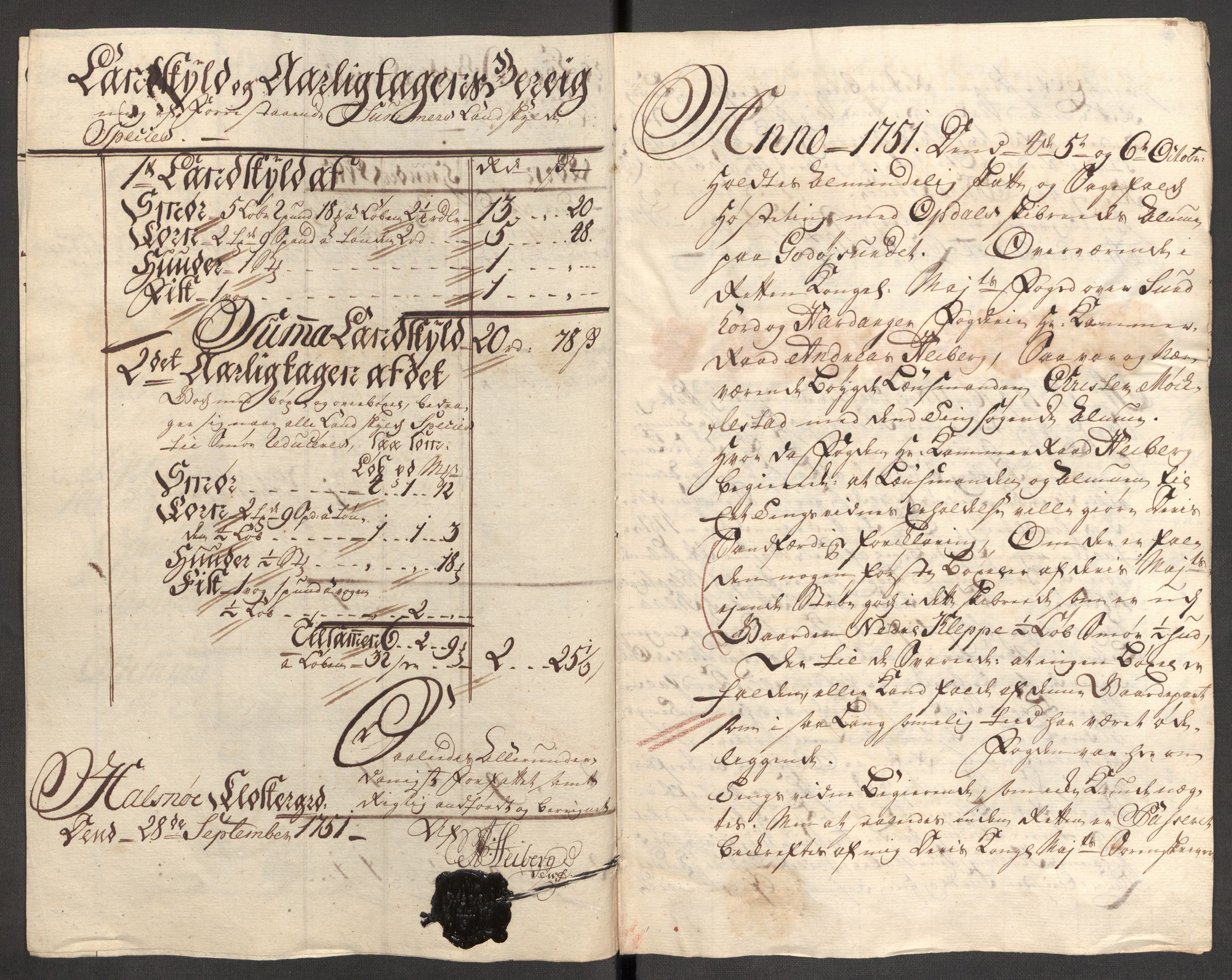 Rentekammeret inntil 1814, Reviderte regnskaper, Fogderegnskap, AV/RA-EA-4092/R48/L3056: Fogderegnskap Sunnhordland og Hardanger, 1751, p. 173