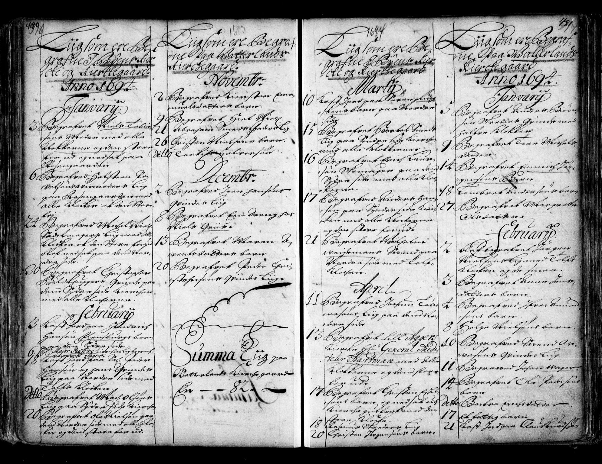 Oslo domkirke Kirkebøker, SAO/A-10752/F/Fa/L0001: Parish register (official) no. 1, 1648-1704, p. 480-481