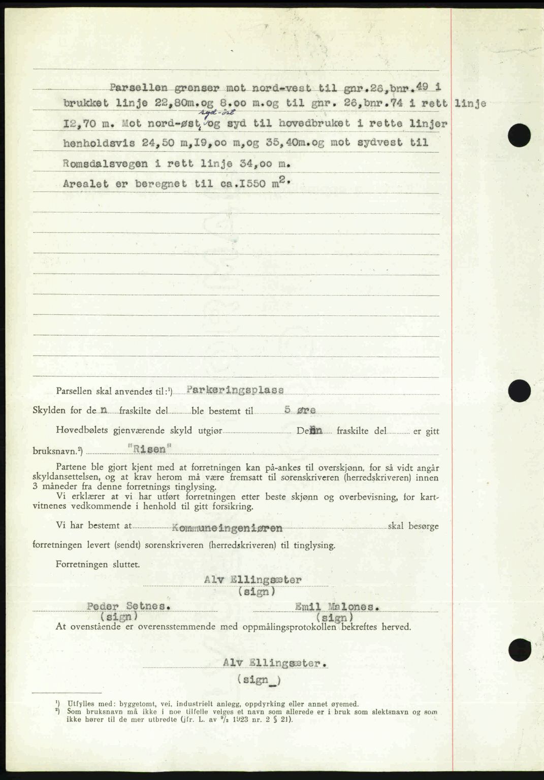 Romsdal sorenskriveri, AV/SAT-A-4149/1/2/2C: Mortgage book no. A27, 1948-1948, Diary no: : 2991/1948