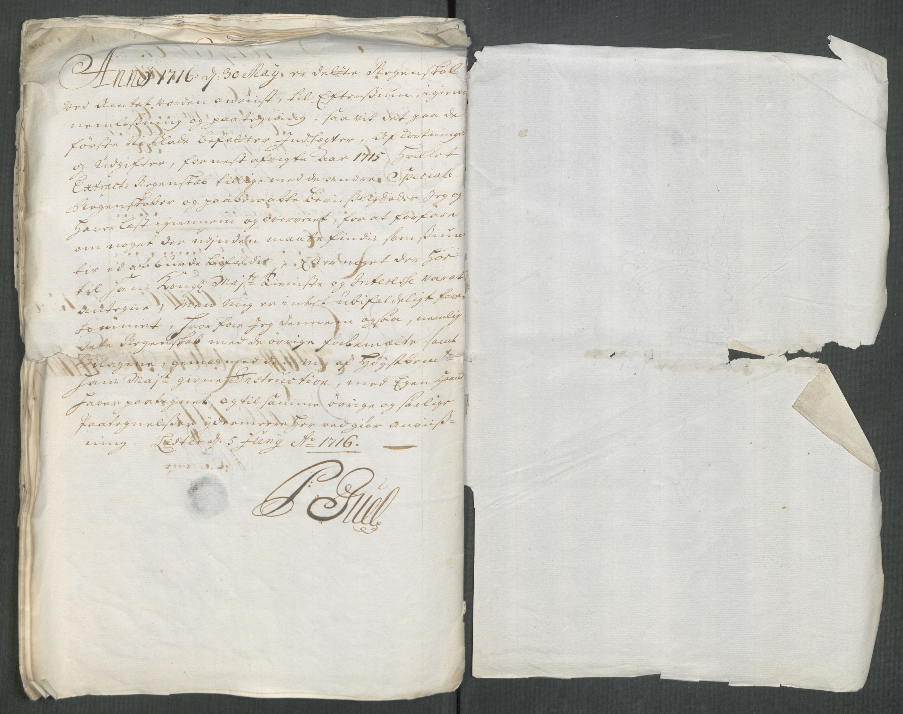 Rentekammeret inntil 1814, Reviderte regnskaper, Fogderegnskap, AV/RA-EA-4092/R43/L2559: Fogderegnskap Lista og Mandal, 1715, p. 16