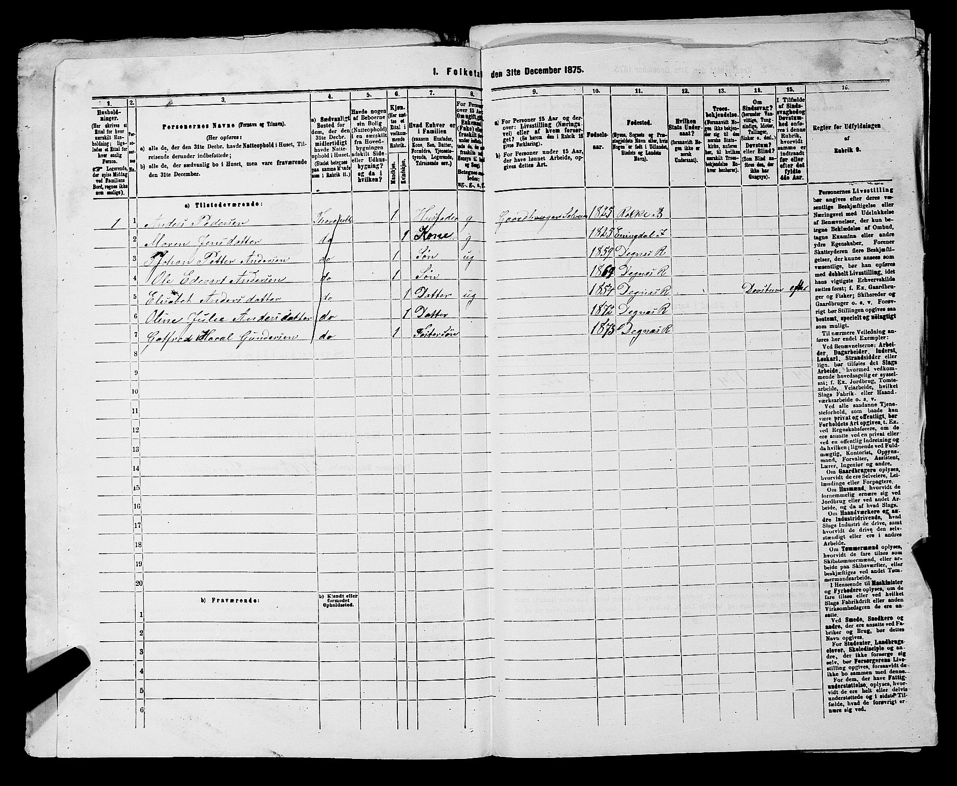 RA, 1875 census for 0128P Rakkestad, 1875, p. 1804