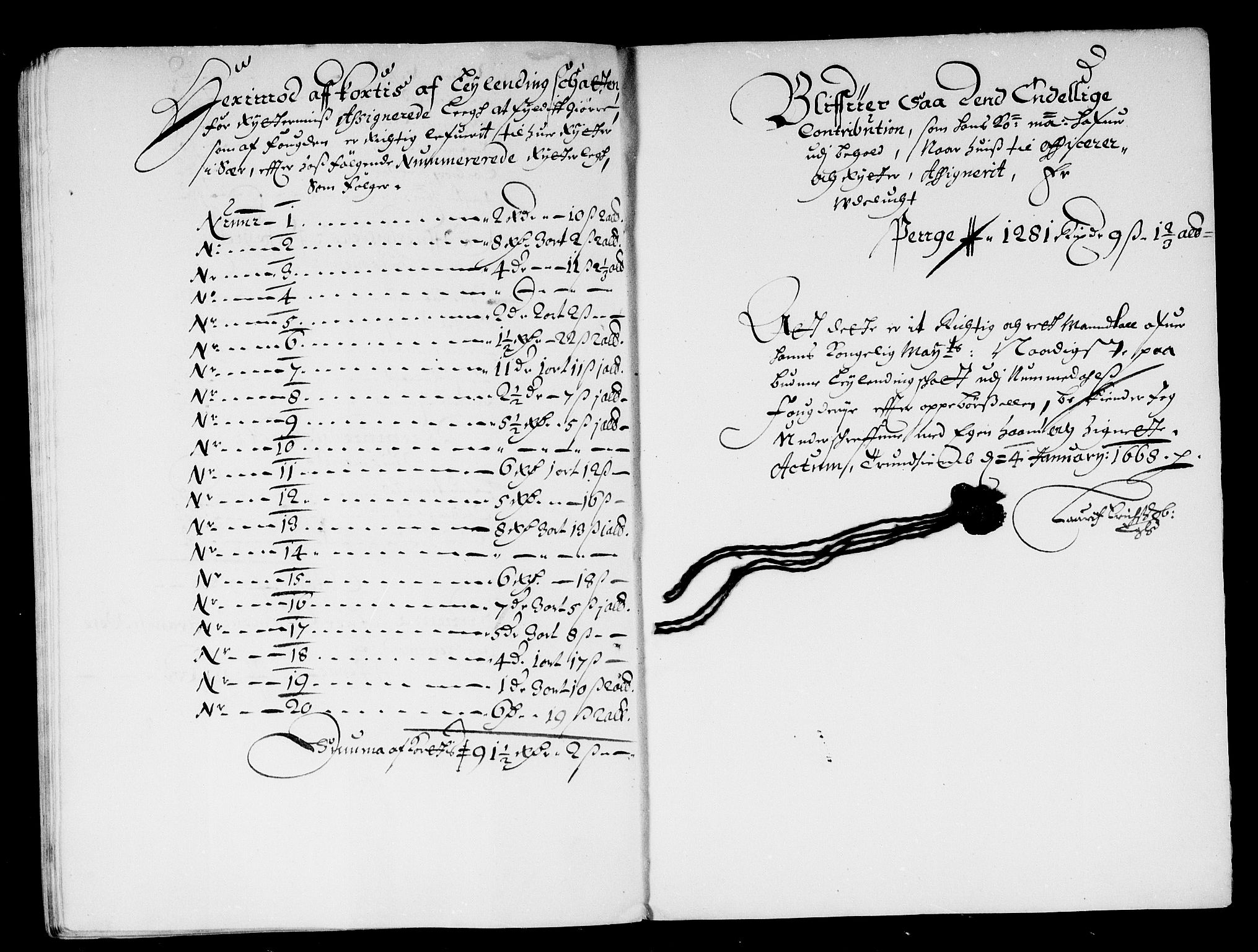 Rentekammeret inntil 1814, Reviderte regnskaper, Stiftamtstueregnskaper, Trondheim stiftamt og Nordland amt, AV/RA-EA-6044/R/Rd/L0021: Trondheim stiftamt, 1667