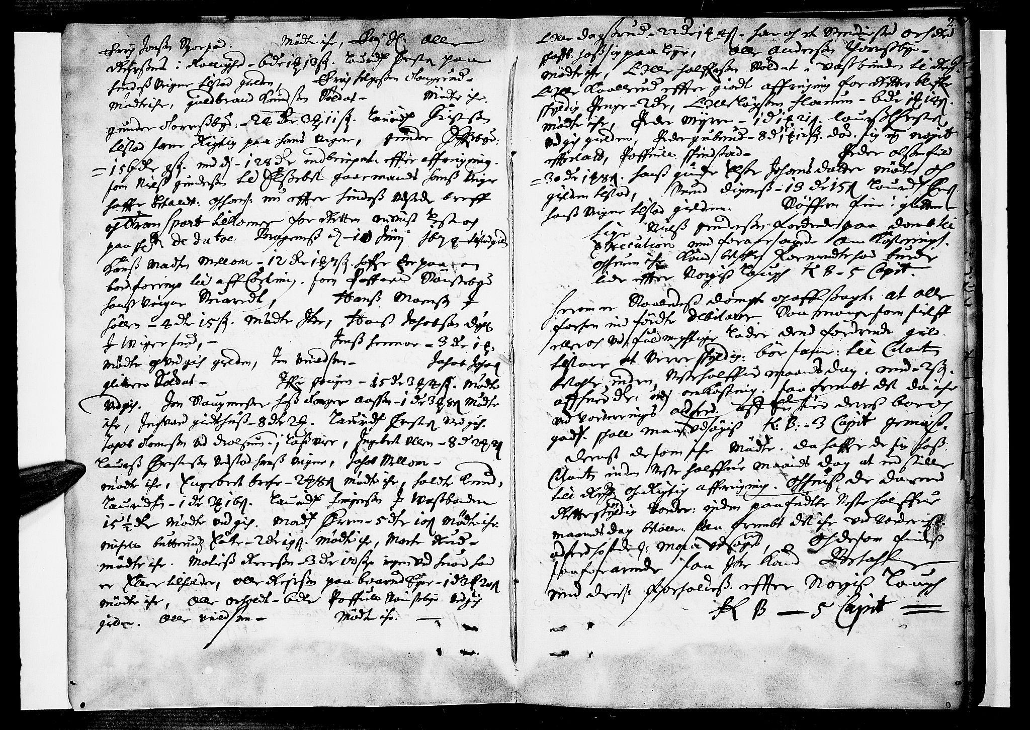 Eiker, Modum og Sigdal sorenskriveri, AV/SAKO-A-123/F/Fa/Faa/L0044: Tingbok, 1679, p. 2