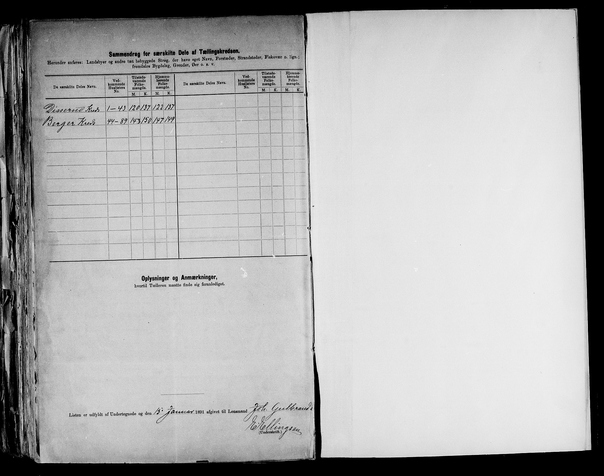RA, 1891 census for 0240 Feiring, 1891, p. 9