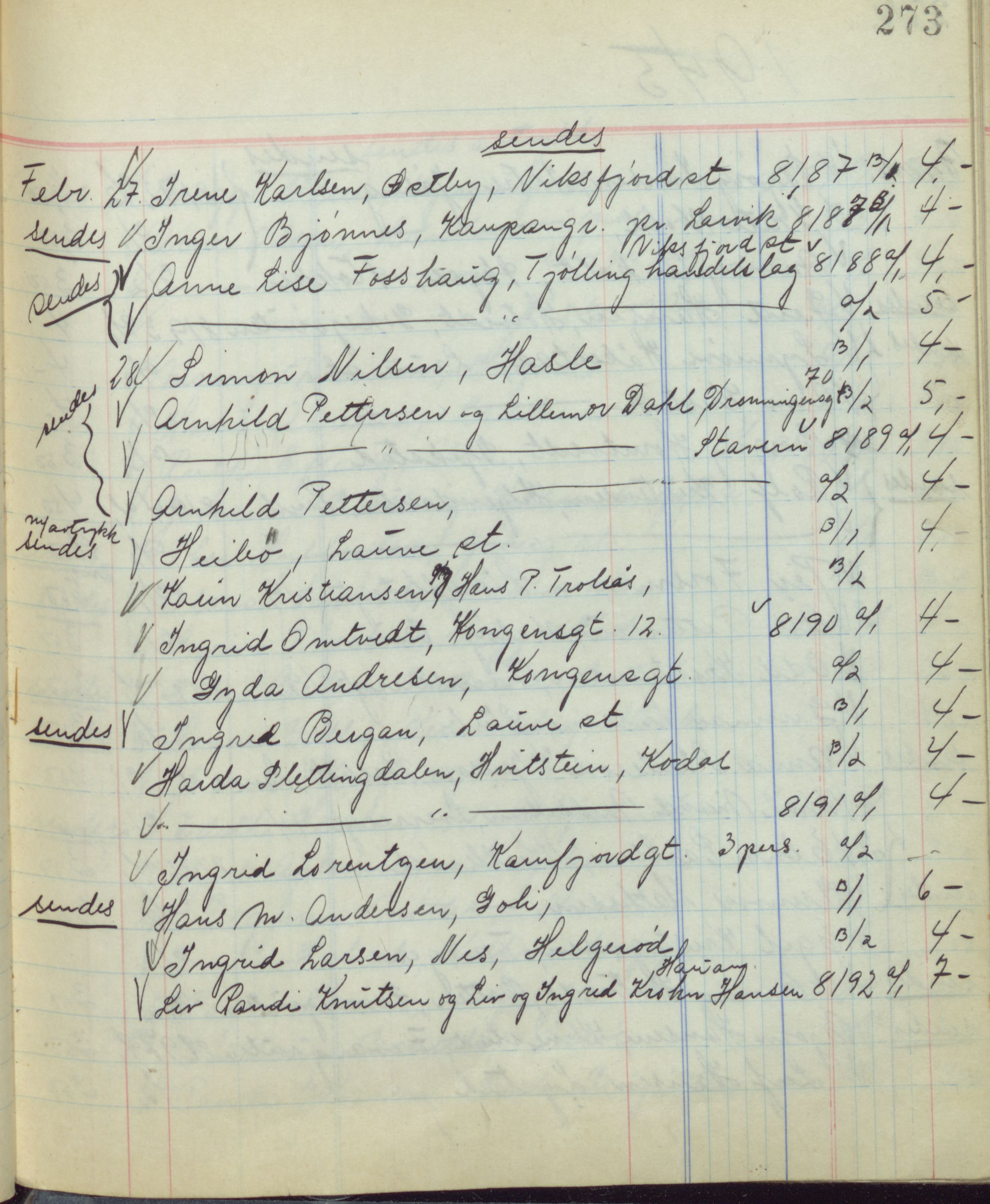 Pa 1494 - Jørgensen, Antonius. Fotograf, VEMU/A-2760/F/Fb, 1927-1984, p. 4442