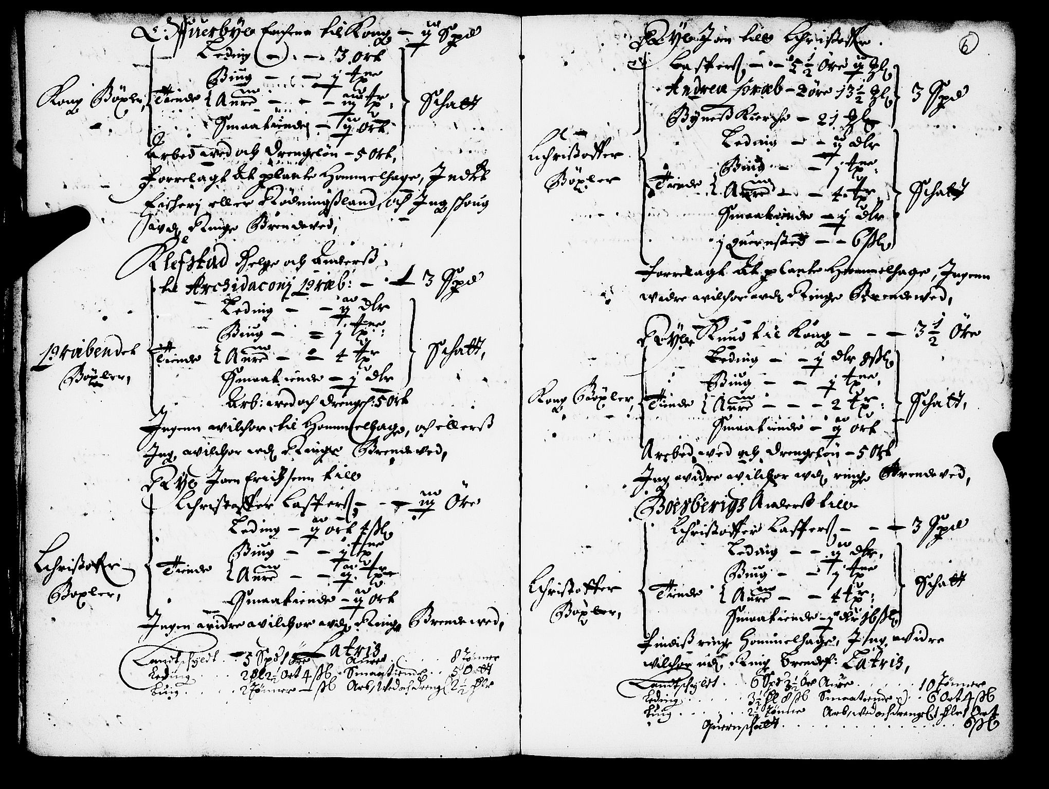 Rentekammeret inntil 1814, Realistisk ordnet avdeling, AV/RA-EA-4070/N/Nb/Nba/L0052: Strinda len, 1667, p. 5b-6a