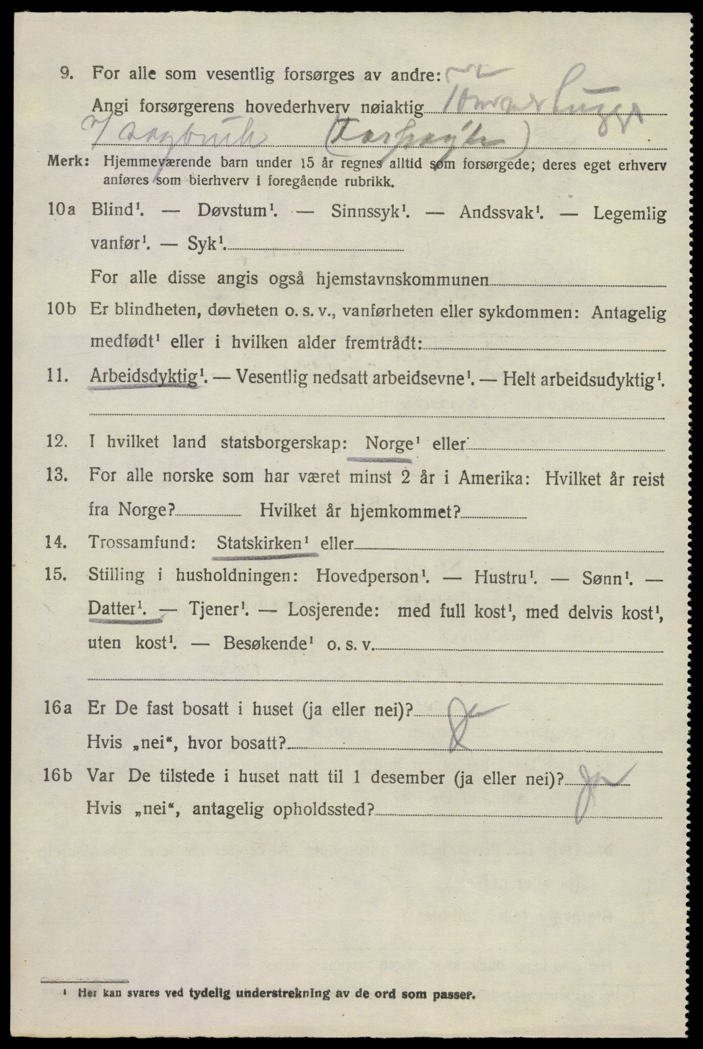 SAKO, 1920 census for Hedrum, 1920, p. 10246