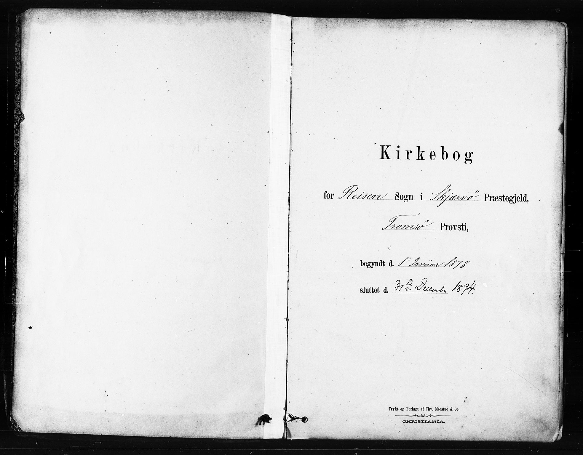 Skjervøy sokneprestkontor, SATØ/S-1300/H/Ha/Haa/L0014kirke: Parish register (official) no. 14, 1878-1894