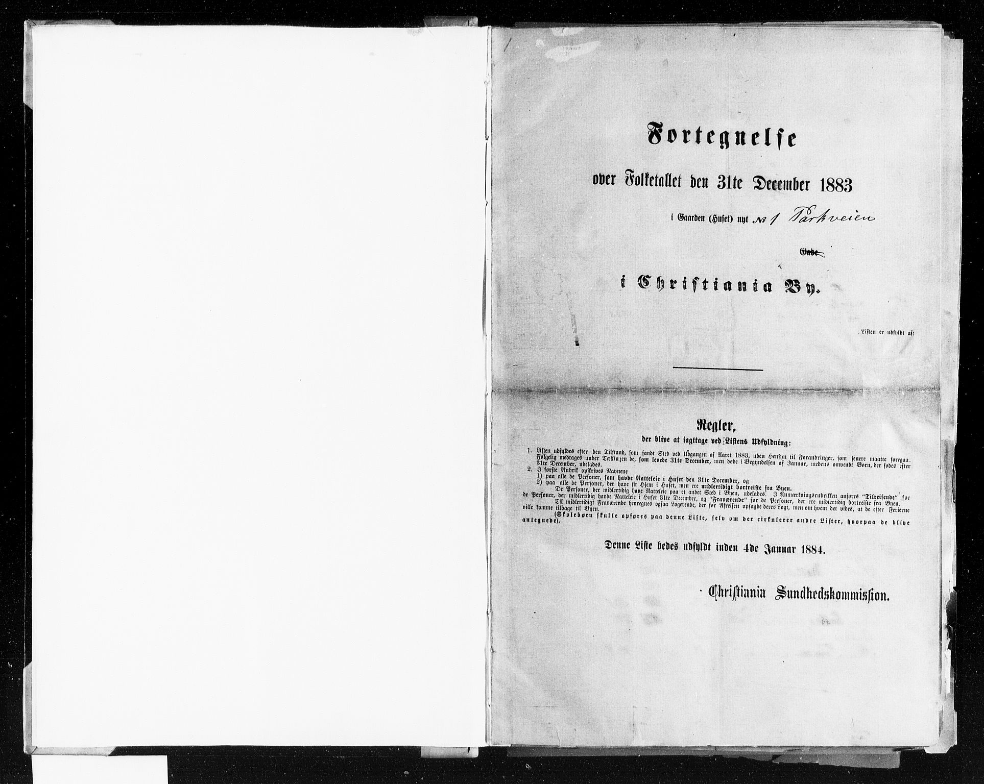 OBA, Municipal Census 1883 for Kristiania, 1883, p. 3244