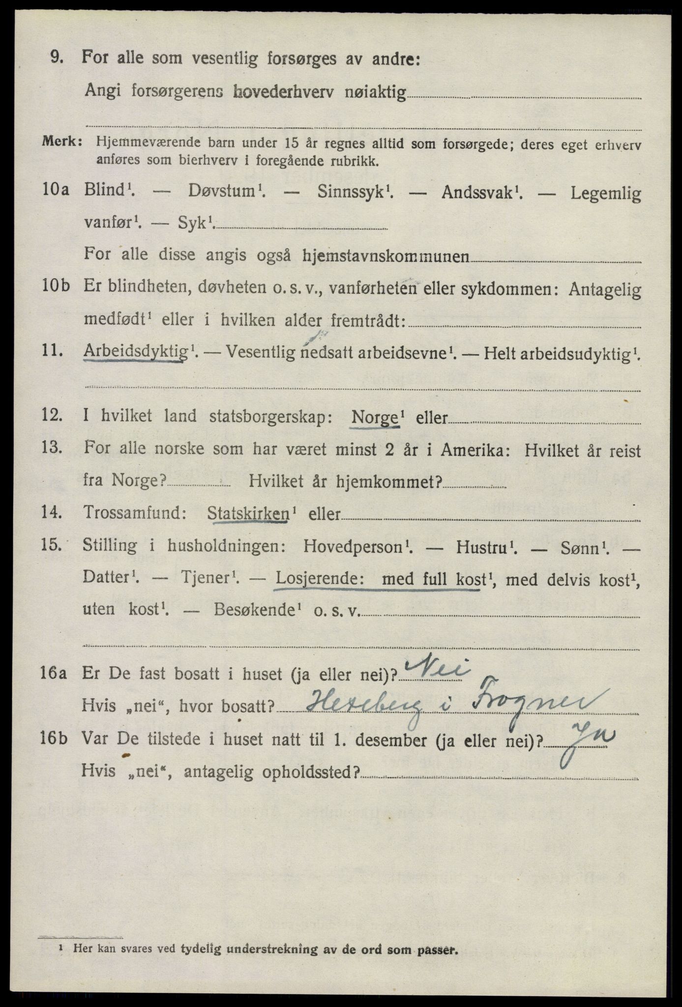 SAO, 1920 census for Sørum, 1920, p. 5900