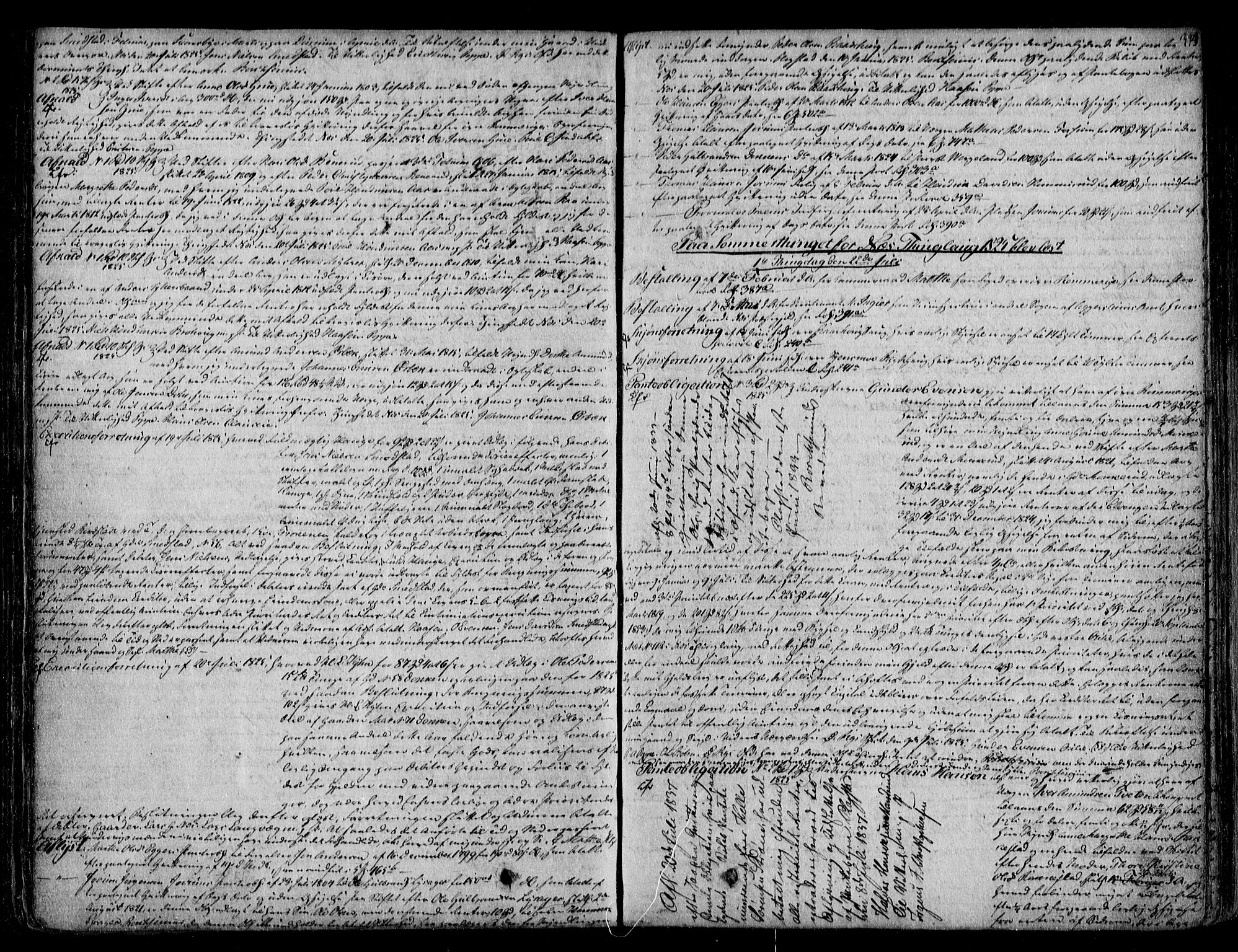 Øvre Romerike sorenskriveri, SAO/A-10649/G/Gb/L0007: Mortgage book no. 7, 1820-1829, p. 394