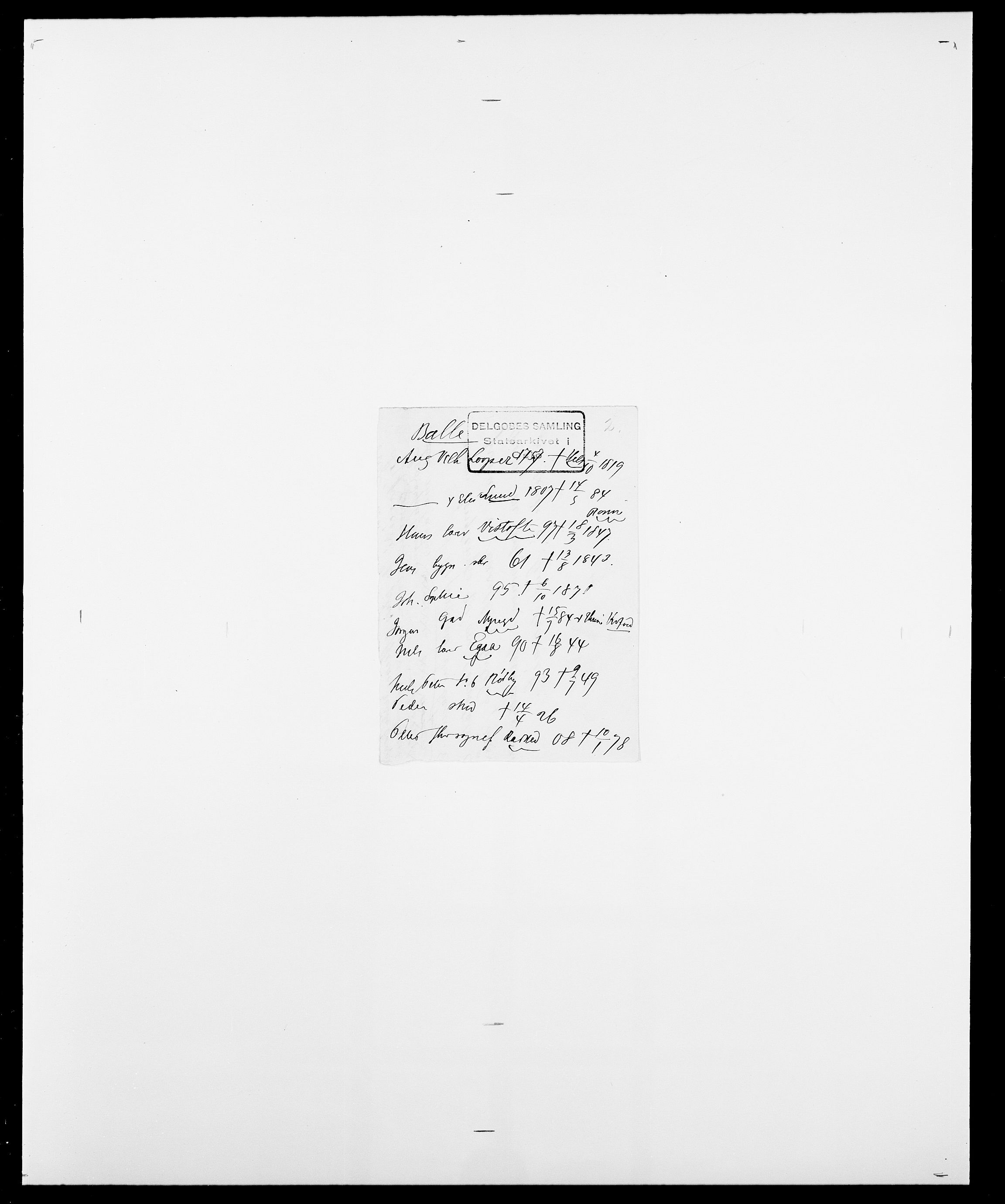 Delgobe, Charles Antoine - samling, AV/SAO-PAO-0038/D/Da/L0003: Barca - Bergen, p. 183