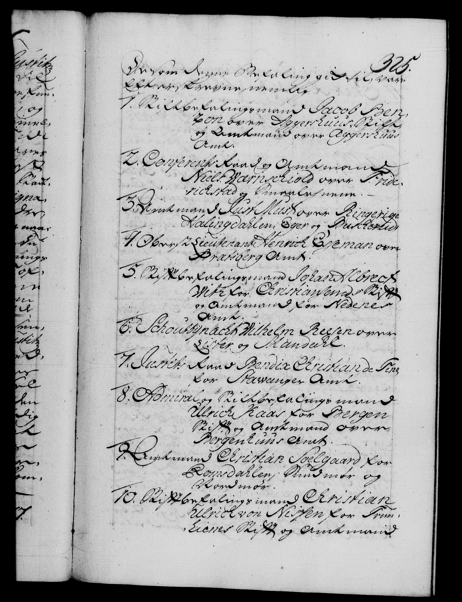 Danske Kanselli 1572-1799, AV/RA-EA-3023/F/Fc/Fca/Fcab/L0027: Norske tegnelser, 1736-1737, p. 325a