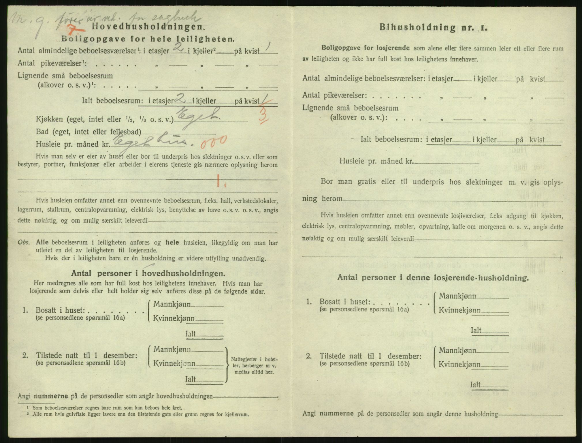 SAK, 1920 census for Risør, 1920, p. 2606