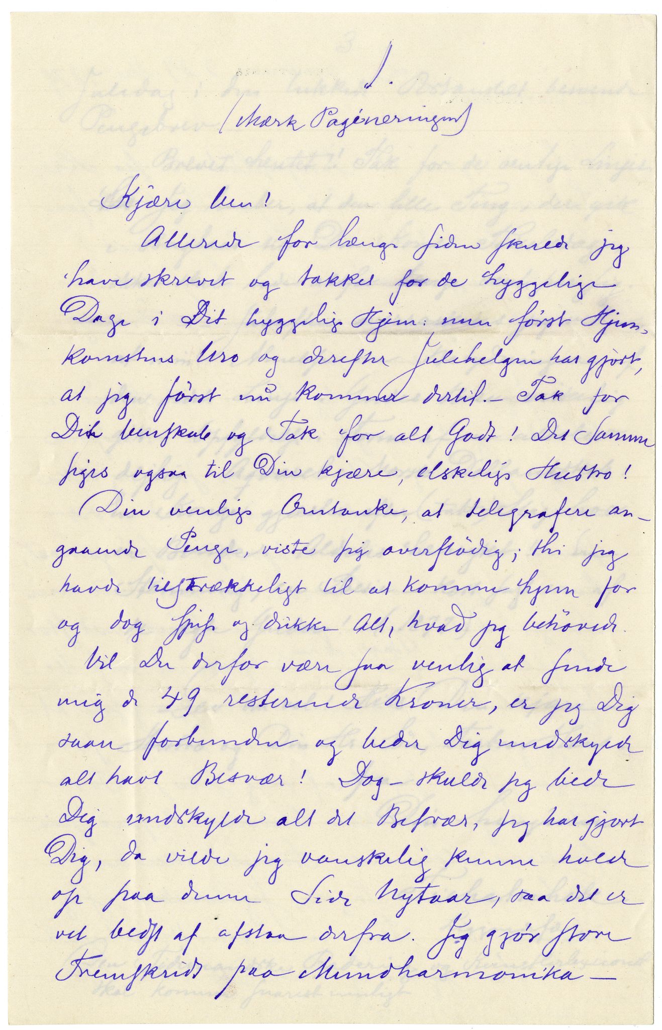 Diderik Maria Aalls brevsamling, NF/Ark-1023/F/L0003: D.M. Aalls brevsamling. D - G, 1797-1889, p. 28