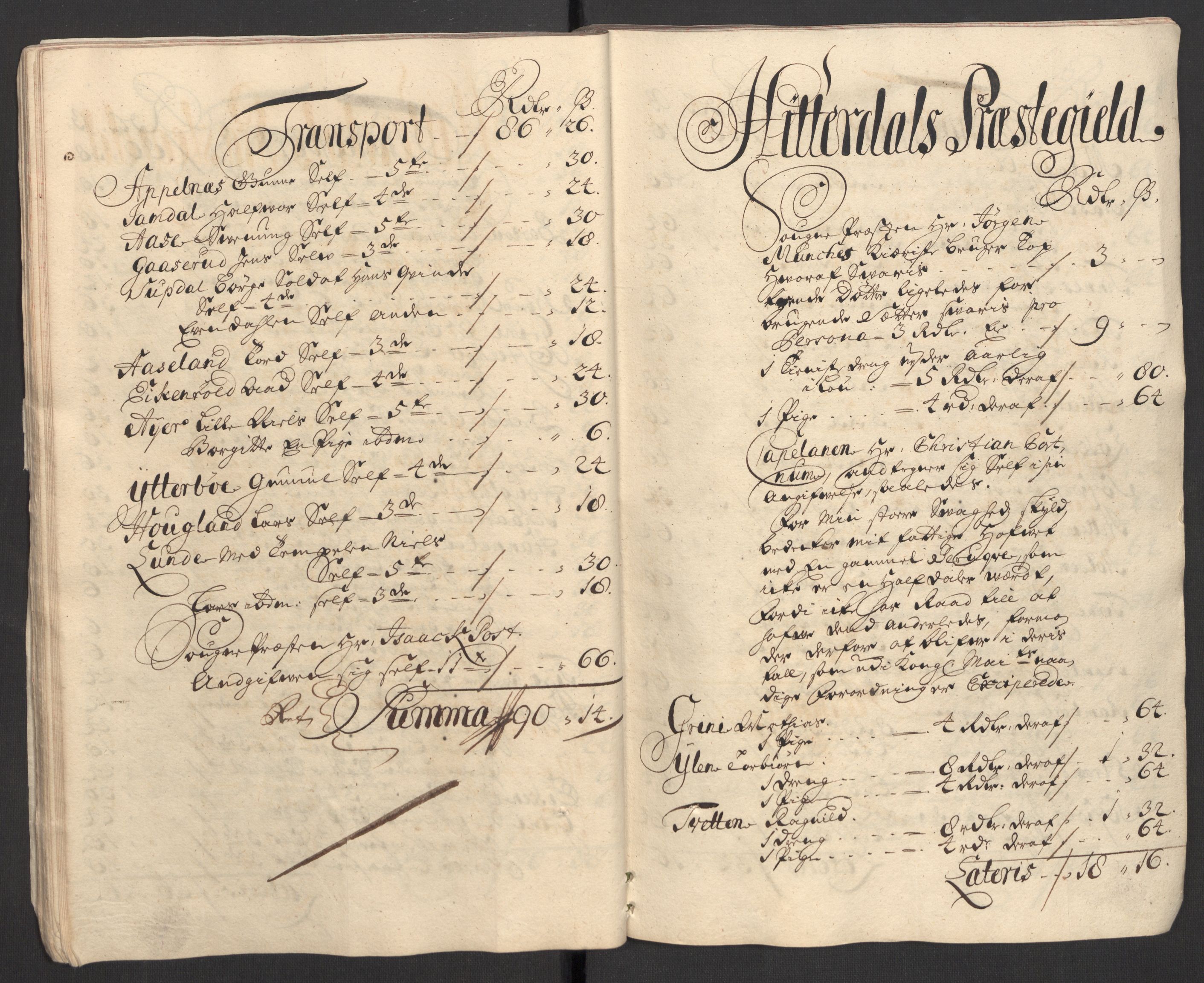 Rentekammeret inntil 1814, Reviderte regnskaper, Fogderegnskap, RA/EA-4092/R36/L2121: Fogderegnskap Øvre og Nedre Telemark og Bamble, 1711, p. 28