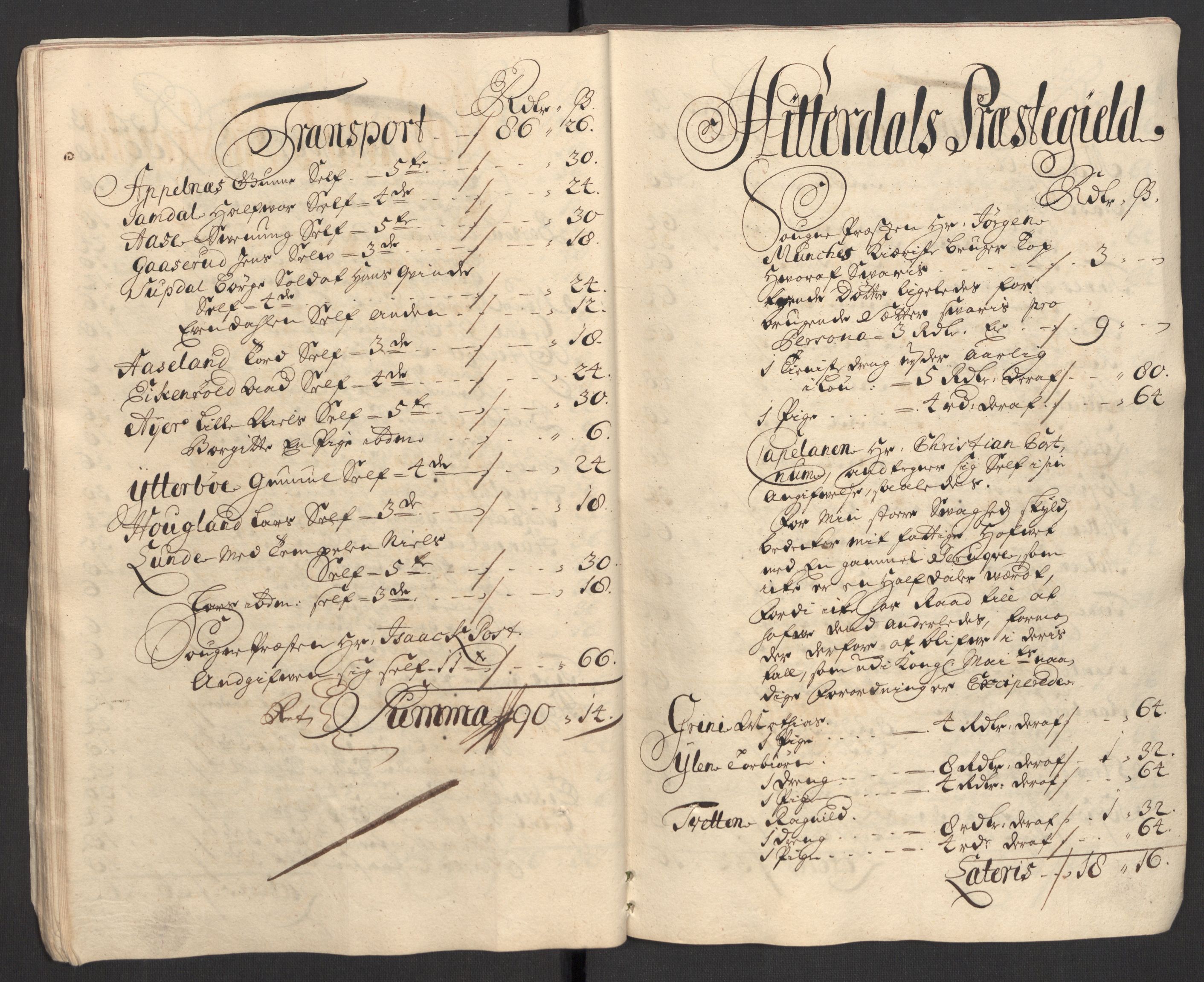 Rentekammeret inntil 1814, Reviderte regnskaper, Fogderegnskap, AV/RA-EA-4092/R36/L2121: Fogderegnskap Øvre og Nedre Telemark og Bamble, 1711, p. 28