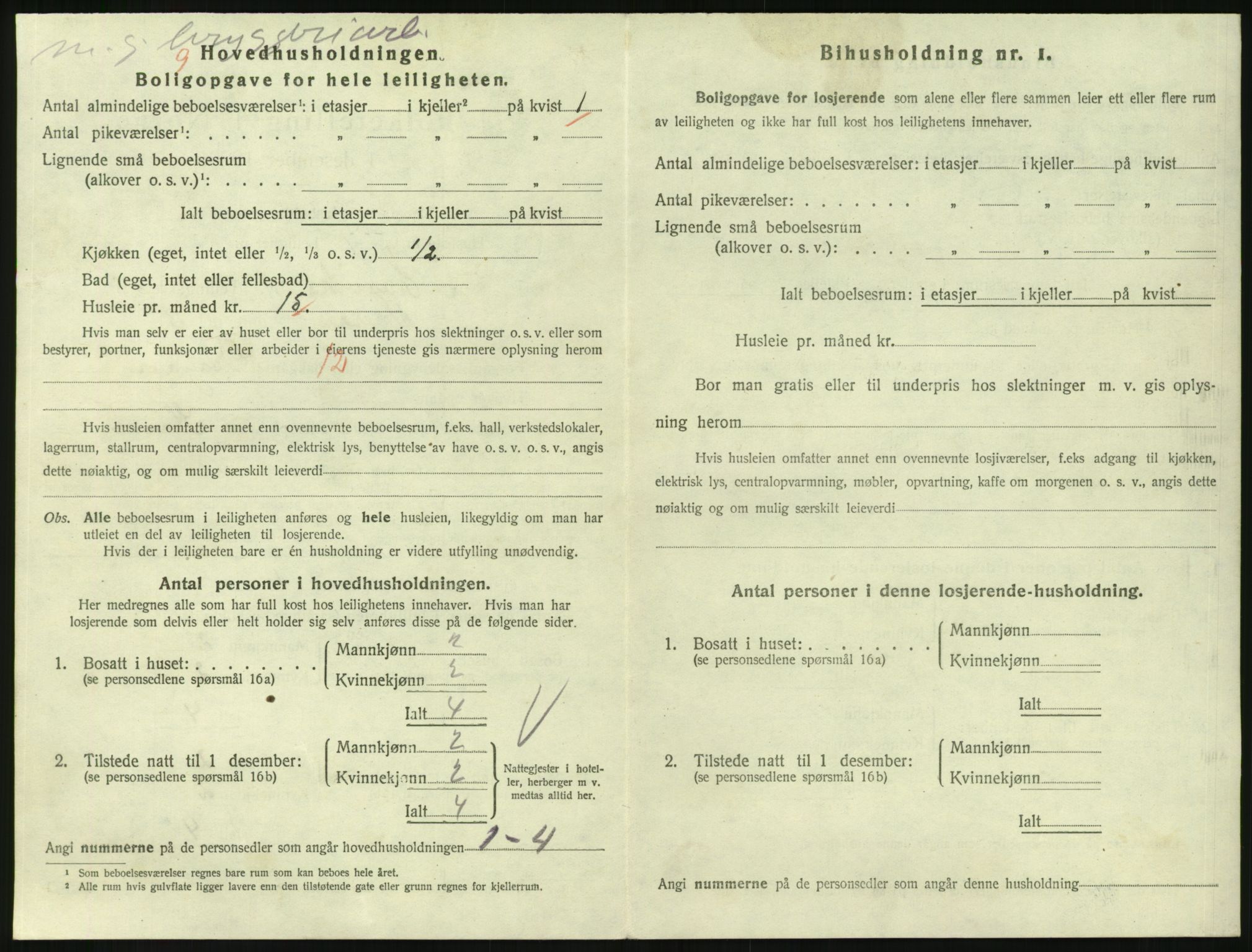 SAKO, 1920 census for Larvik, 1920, p. 4963