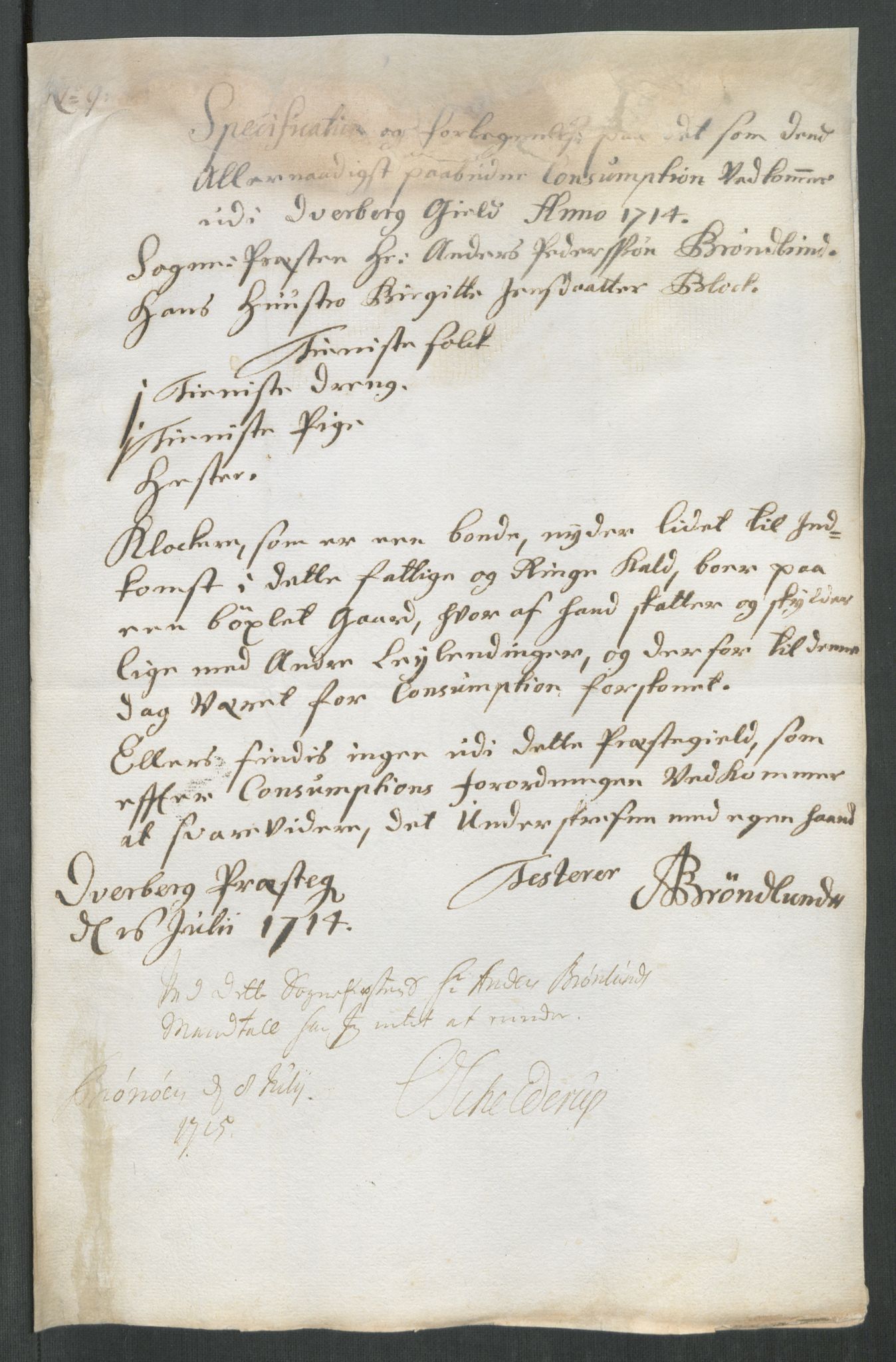 Rentekammeret inntil 1814, Reviderte regnskaper, Fogderegnskap, AV/RA-EA-4092/R67/L4680: Fogderegnskap Vesterålen, Andenes og Lofoten, 1714, p. 83