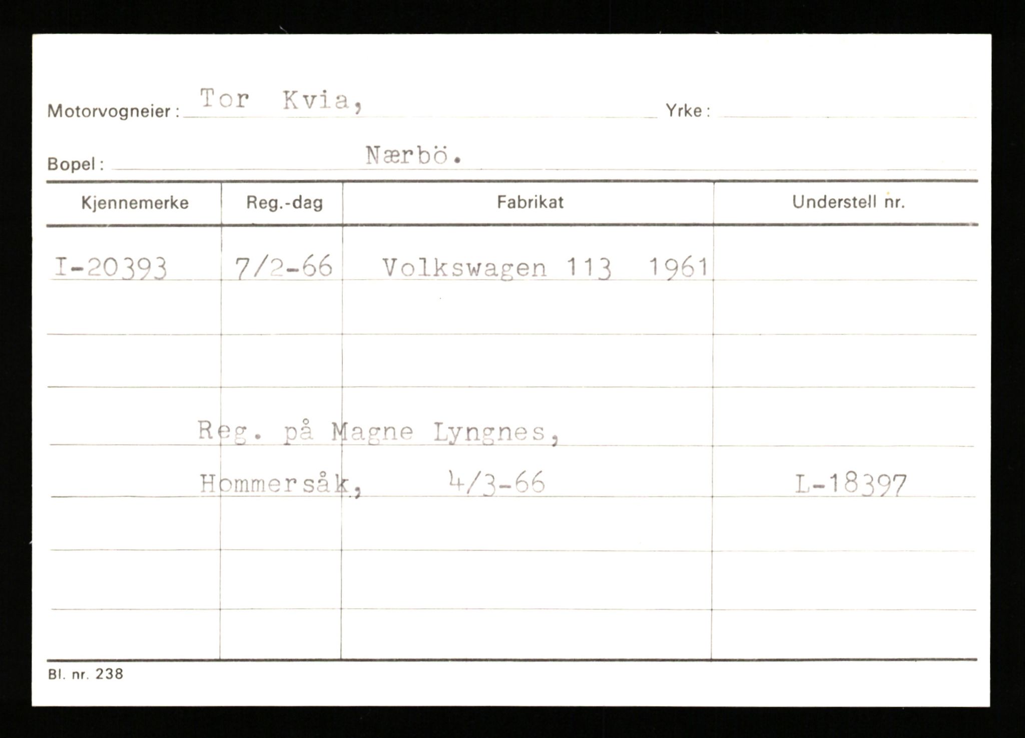 Stavanger trafikkstasjon, AV/SAST-A-101942/0/G/L0004: Registreringsnummer: 15497 - 22957, 1930-1971, p. 2208