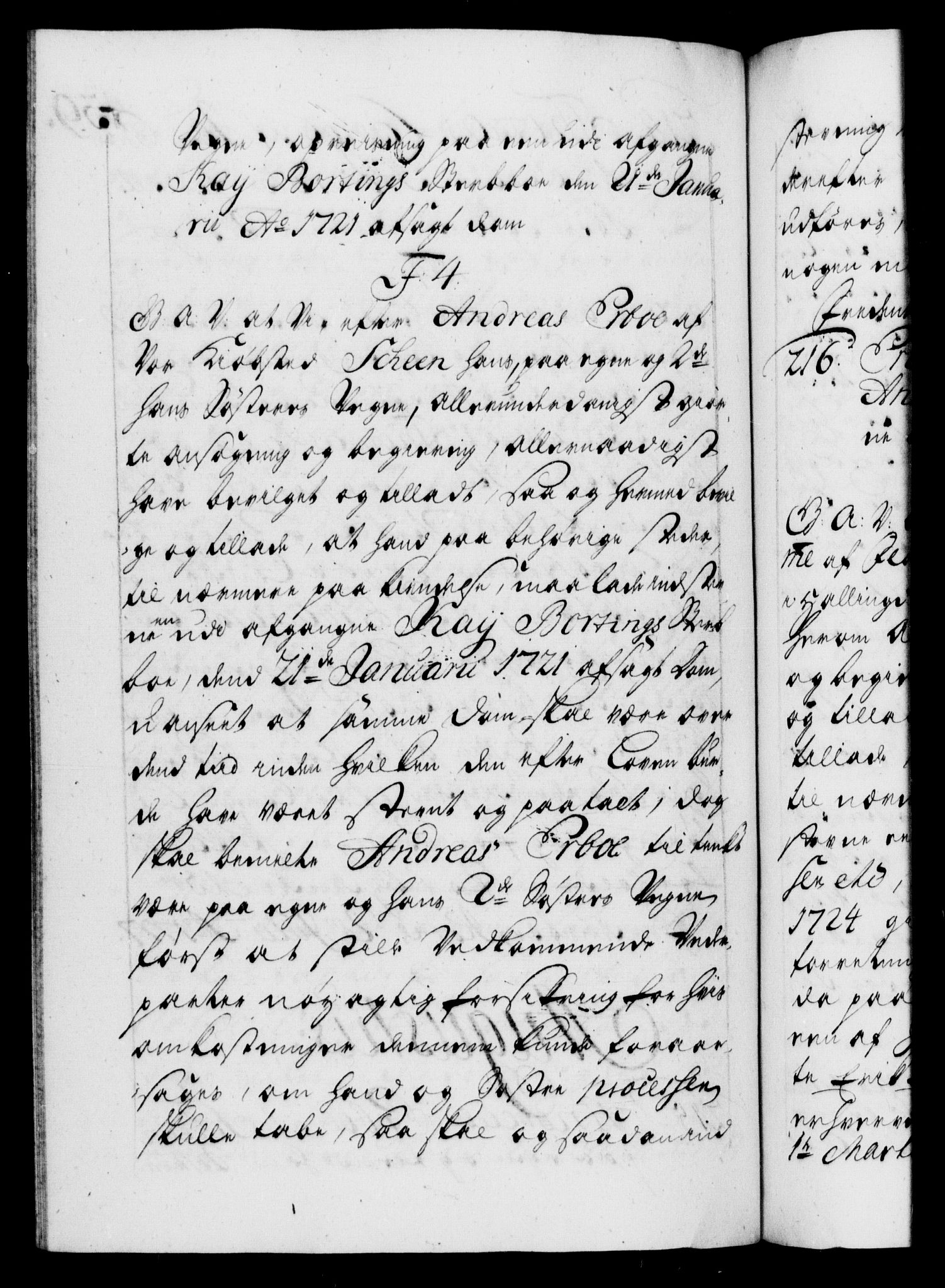 Danske Kanselli 1572-1799, AV/RA-EA-3023/F/Fc/Fca/Fcaa/L0025: Norske registre, 1726-1728, p. 439b