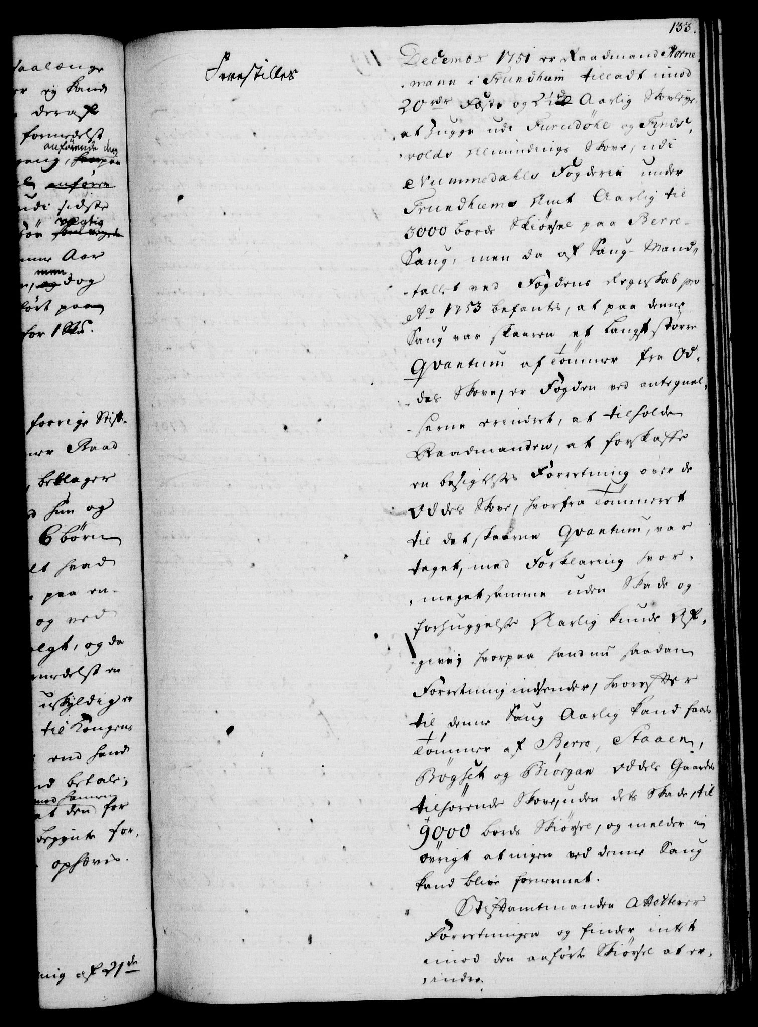 Rentekammeret, Kammerkanselliet, RA/EA-3111/G/Gh/Gha/L0033: Norsk ekstraktmemorialprotokoll (merket RK 53.78), 1755-1756, p. 133