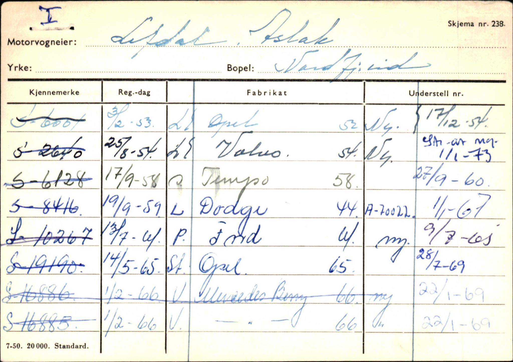 Statens vegvesen, Sogn og Fjordane vegkontor, AV/SAB-A-5301/4/F/L0129: Eigarregistrer Eid A-S, 1945-1975, p. 1331