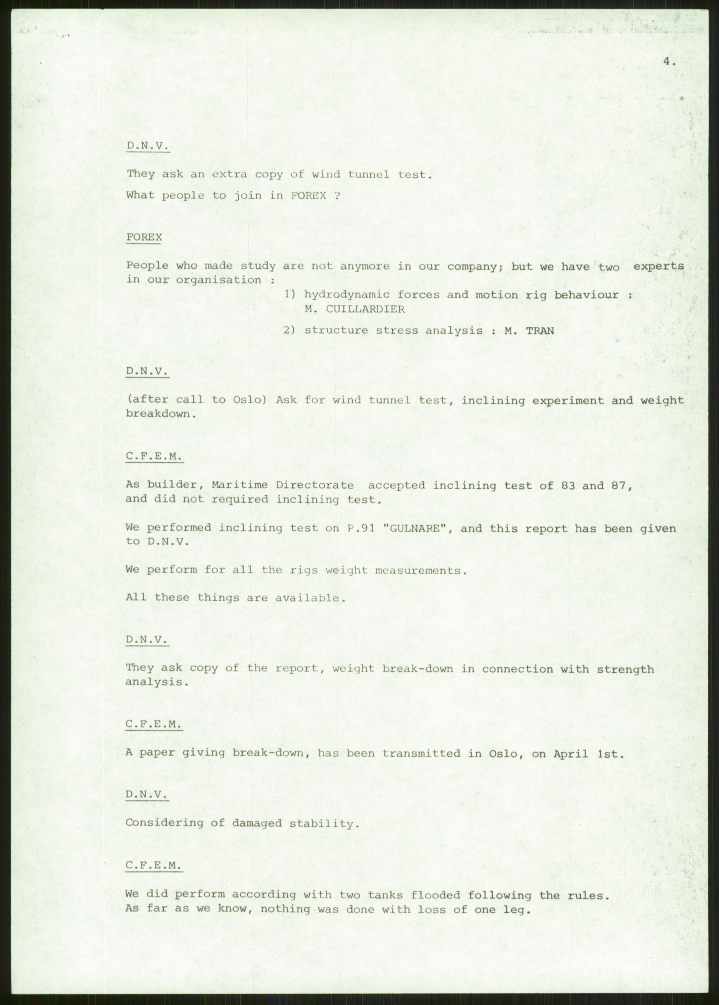 Justisdepartementet, Granskningskommisjonen ved Alexander Kielland-ulykken 27.3.1980, AV/RA-S-1165/D/L0024: A Alexander L. Kielland (A1-A2, A7-A9, A14, A22, A16 av 31)/ E CFEM (E1, E3-E6 av 27)/ F Richard Ducros (Doku.liste + F1-F6 av 8)/ H Sjøfartsdirektoratet/Skipskontrollen (H12, H14-H16, H44, H49, H51 av 52), 1980-1981, p. 133