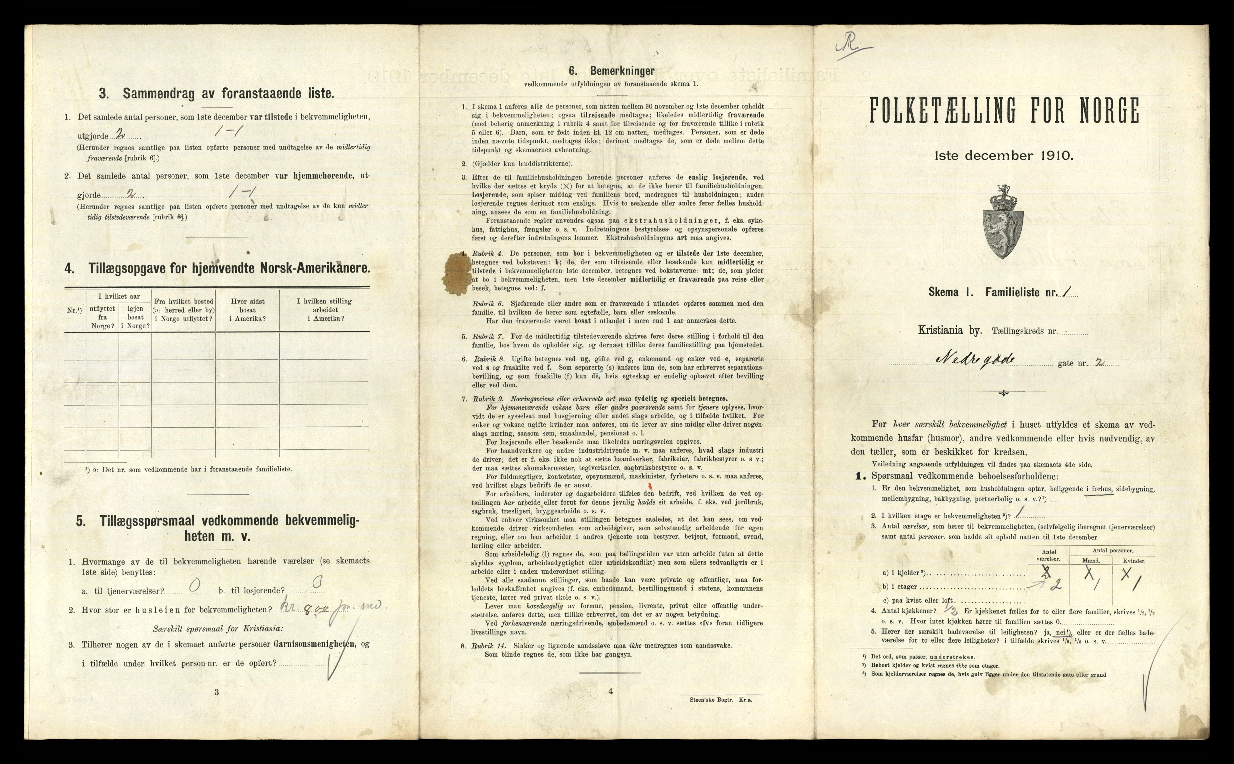 RA, 1910 census for Kristiania, 1910, p. 67861