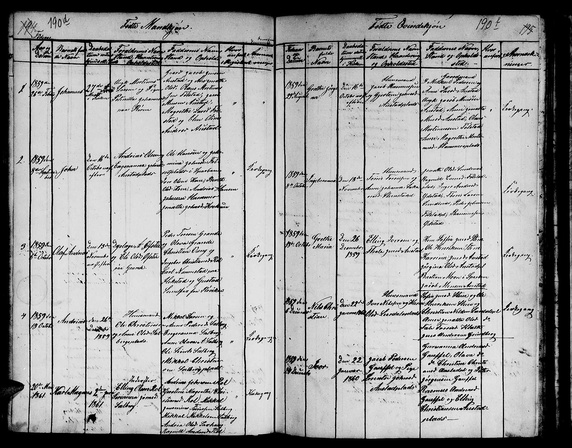 Ministerialprotokoller, klokkerbøker og fødselsregistre - Nord-Trøndelag, SAT/A-1458/731/L0310: Parish register (copy) no. 731C01, 1816-1874, p. 190e-190f
