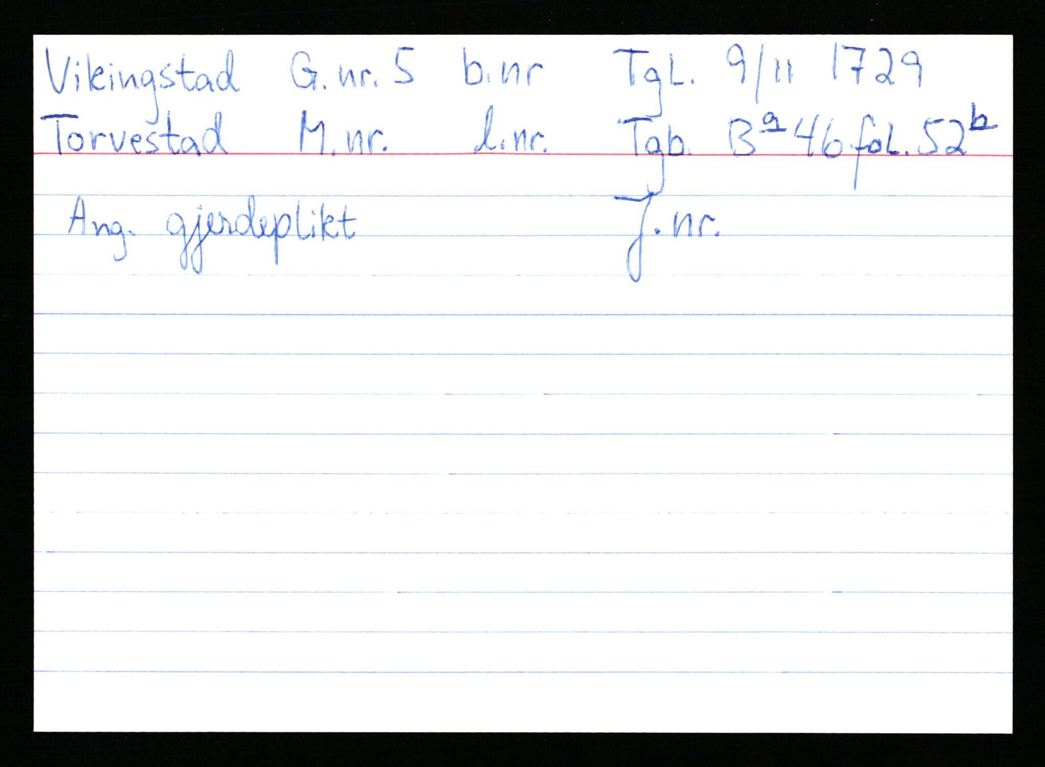 Statsarkivet i Stavanger, AV/SAST-A-101971/03/Y/Ym/L0067: Åstedskort sortert etter gårdsnavn: Vik - Vold, 1600-1950, p. 185