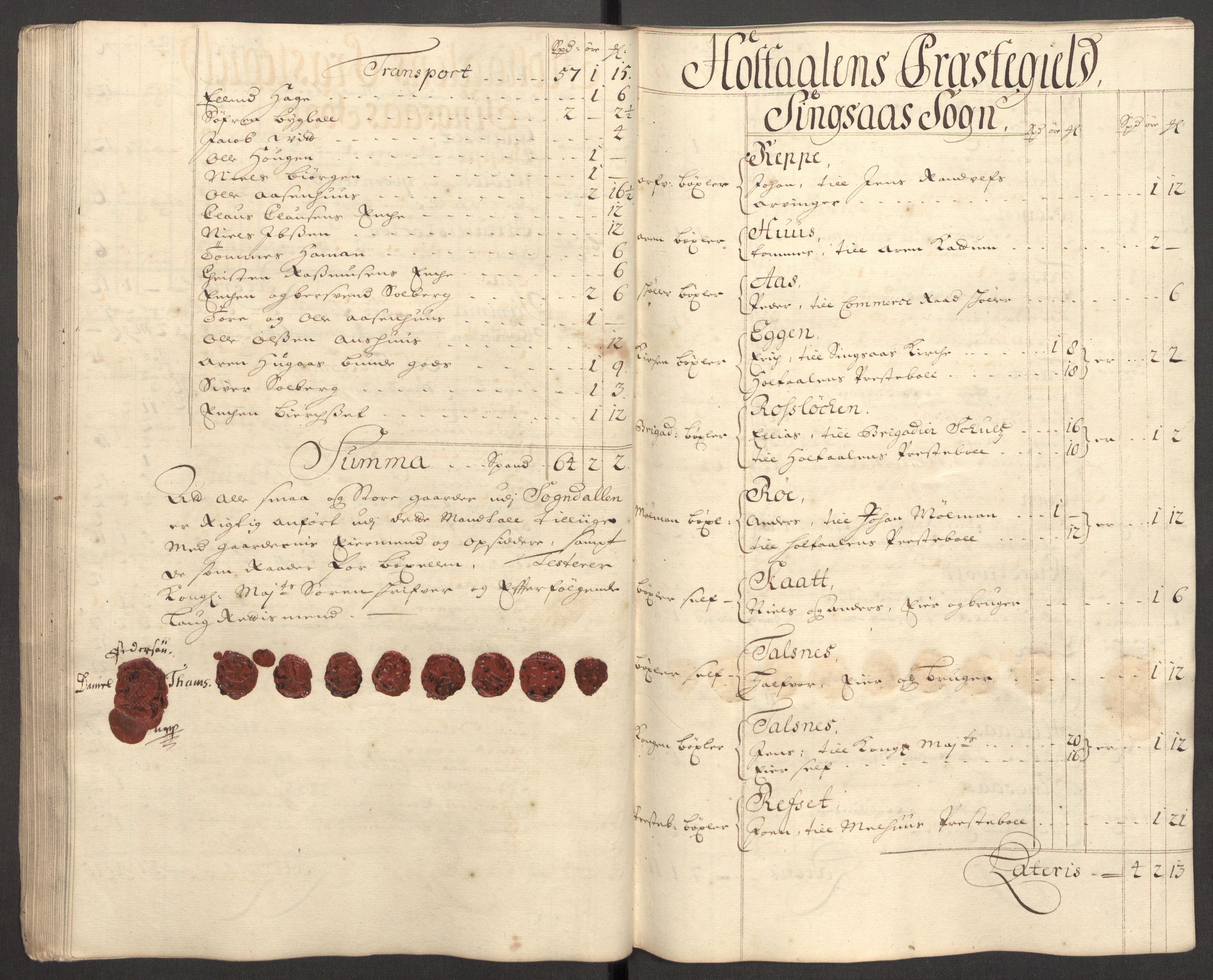 Rentekammeret inntil 1814, Reviderte regnskaper, Fogderegnskap, AV/RA-EA-4092/R60/L3956: Fogderegnskap Orkdal og Gauldal, 1706, p. 239