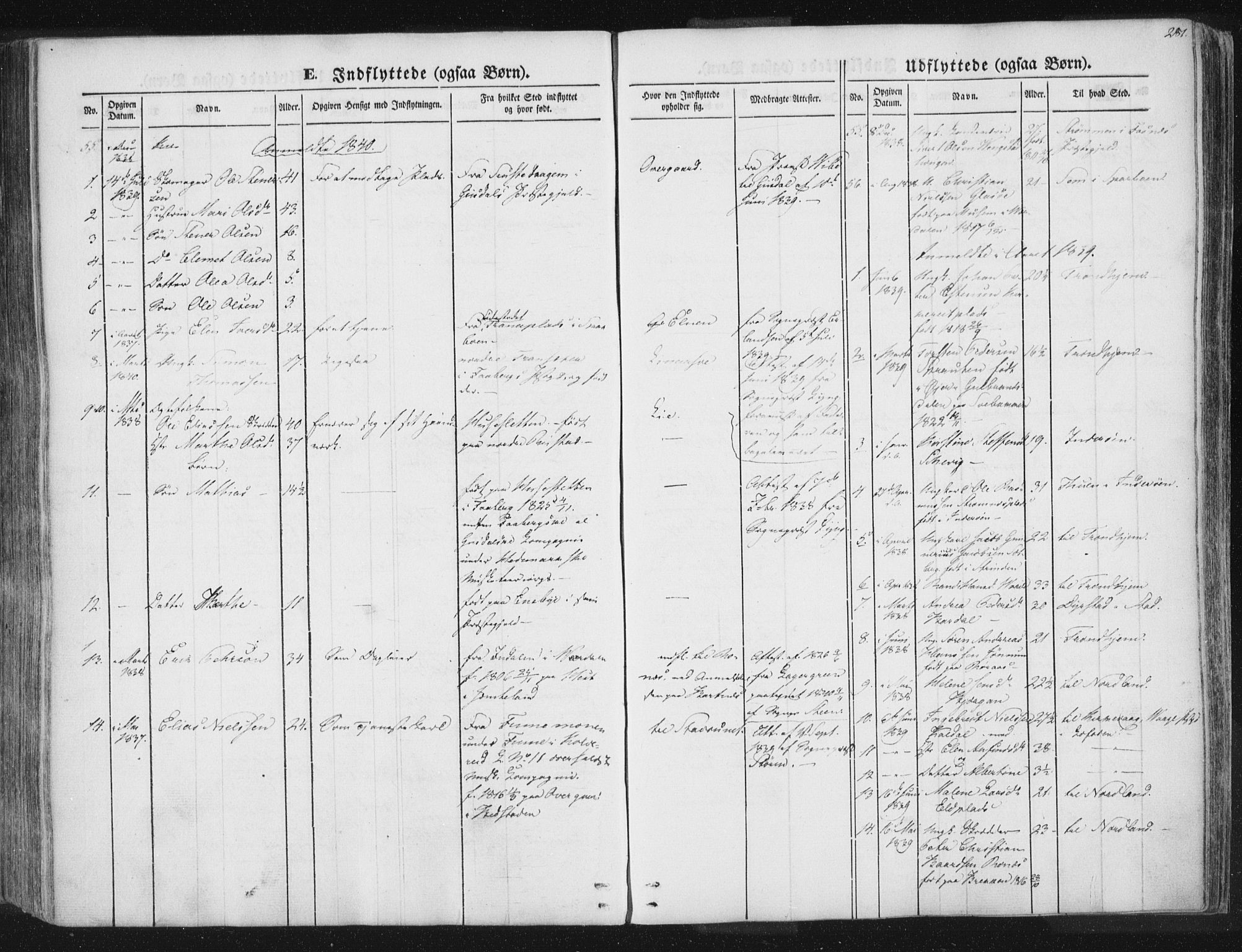 Ministerialprotokoller, klokkerbøker og fødselsregistre - Nord-Trøndelag, SAT/A-1458/741/L0392: Parish register (official) no. 741A06, 1836-1848, p. 281