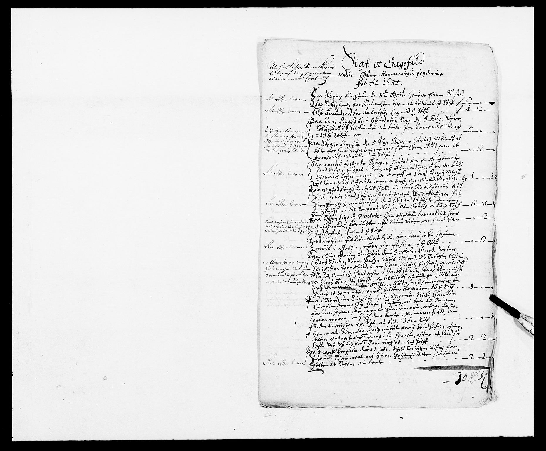 Rentekammeret inntil 1814, Reviderte regnskaper, Fogderegnskap, RA/EA-4092/R12/L0699: Fogderegnskap Øvre Romerike, 1685-1686, p. 50