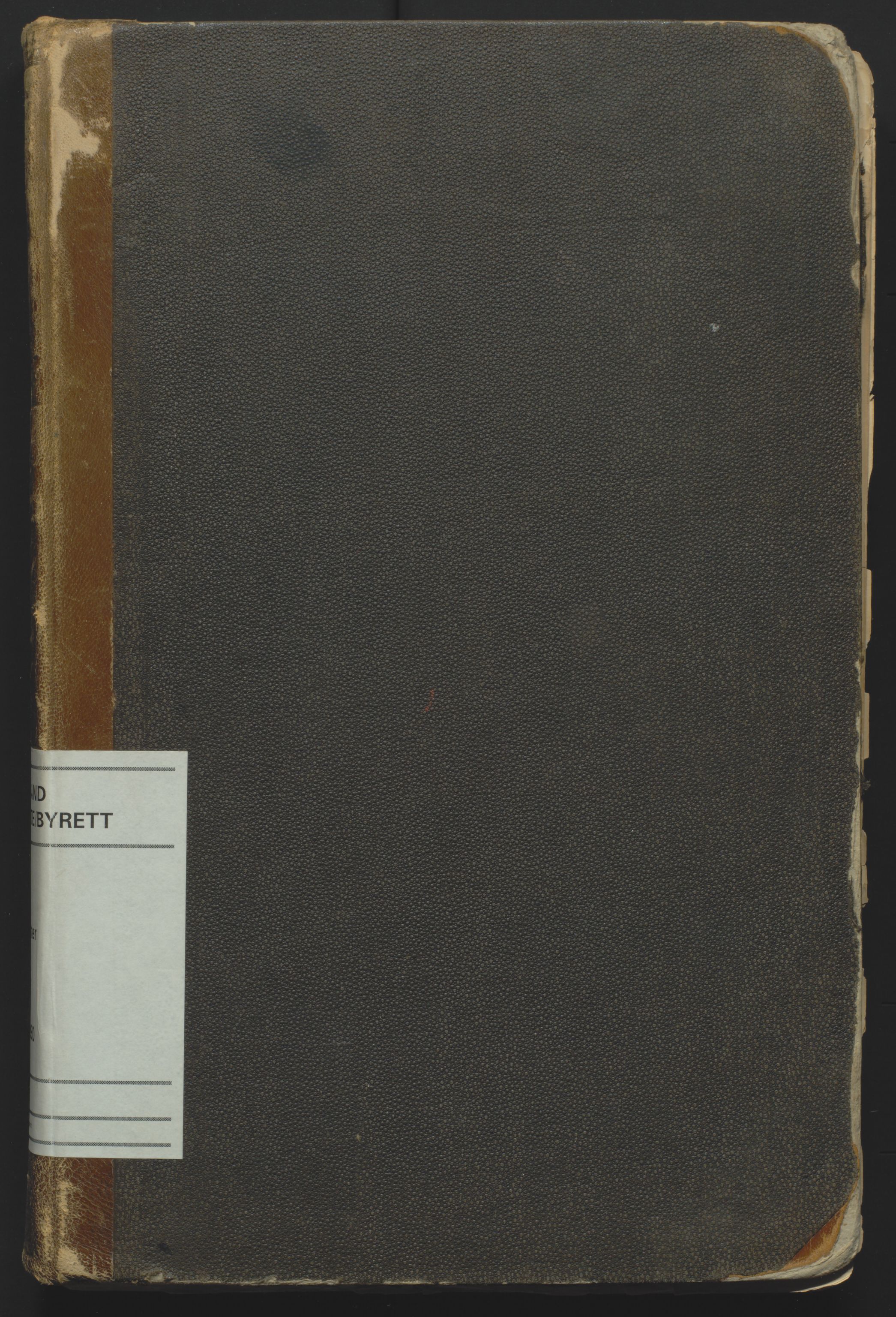 Kristiansand byrett, AV/SAK-1223-0001/K/Kb/L0001: Firmaregister A, med register, 1874-1890