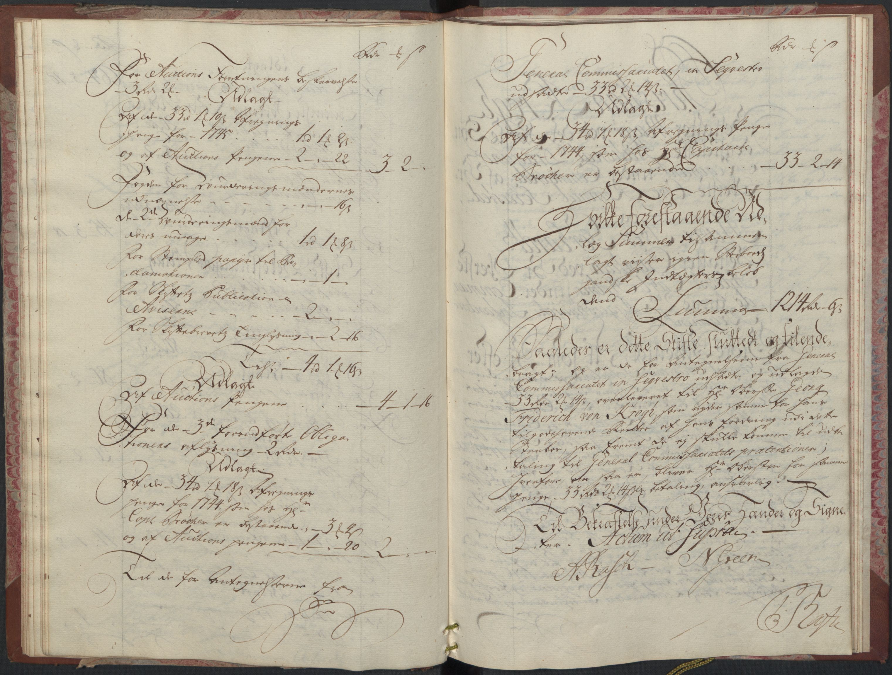 Forsvaret, Generalauditøren, AV/RA-RAFA-1772/F/Fj/Fja/L0020: --, 1746-1820, p. 17
