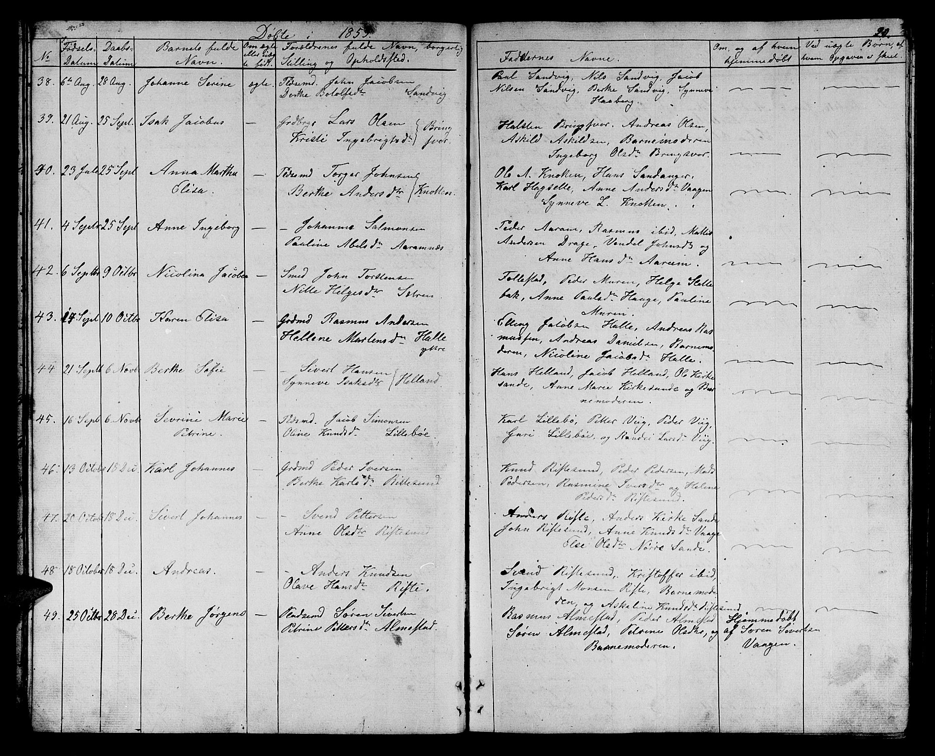 Ministerialprotokoller, klokkerbøker og fødselsregistre - Møre og Romsdal, AV/SAT-A-1454/503/L0047: Parish register (copy) no. 503C02, 1854-1884, p. 20