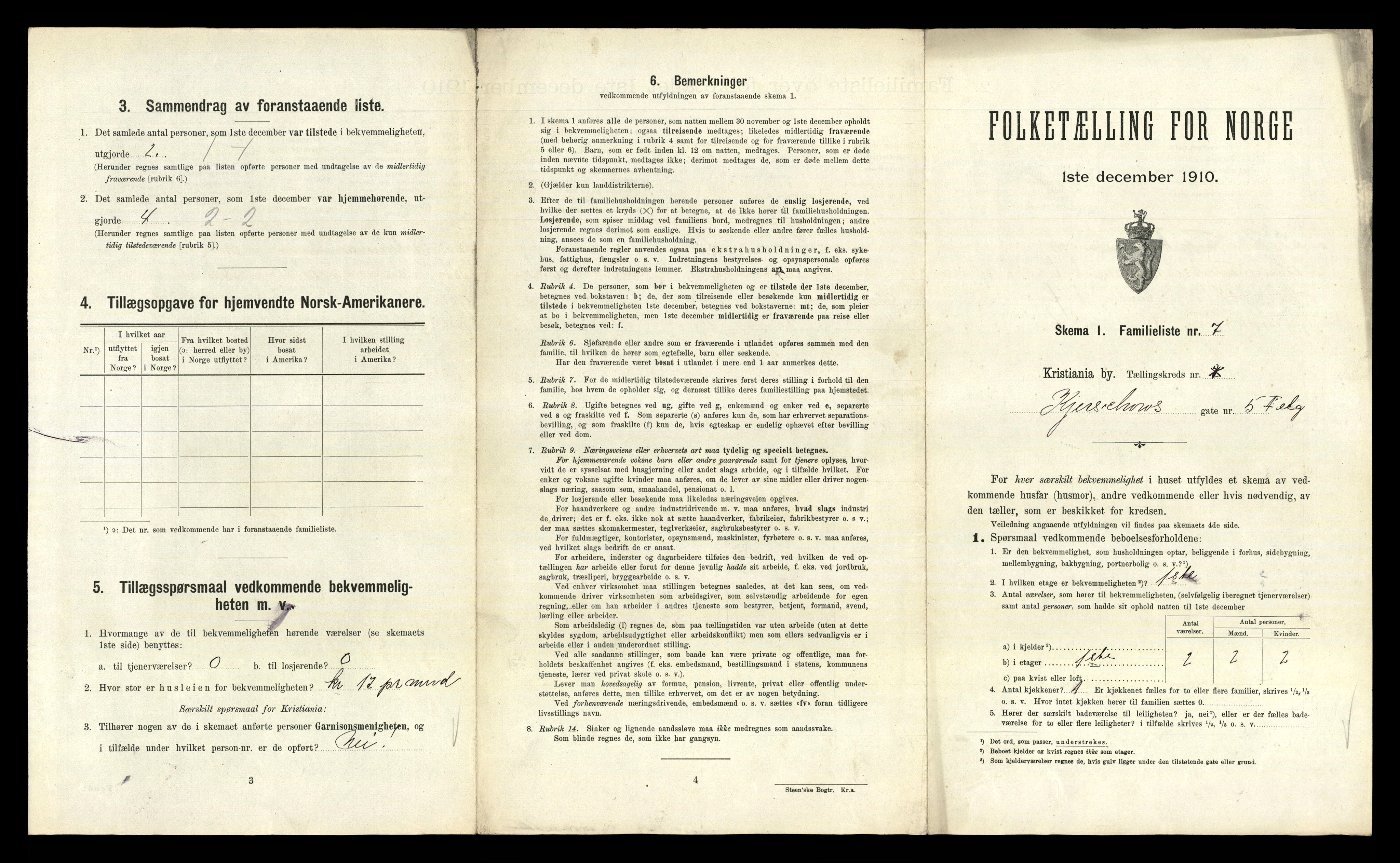 RA, 1910 census for Kristiania, 1910, p. 48403