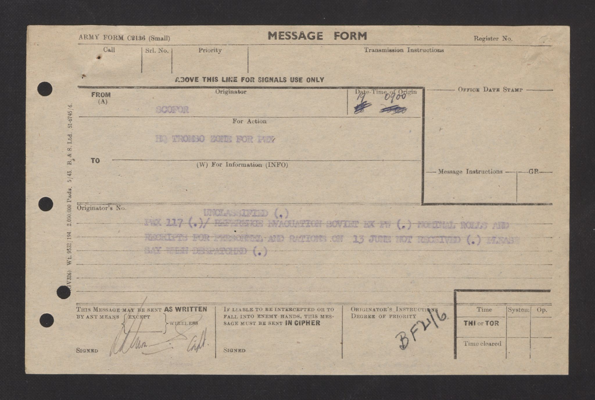 Flyktnings- og fangedirektoratet, Repatrieringskontoret, RA/S-1681/D/Db/L0014: Displaced Persons (DPs) og sivile tyskere, 1945-1948, p. 279