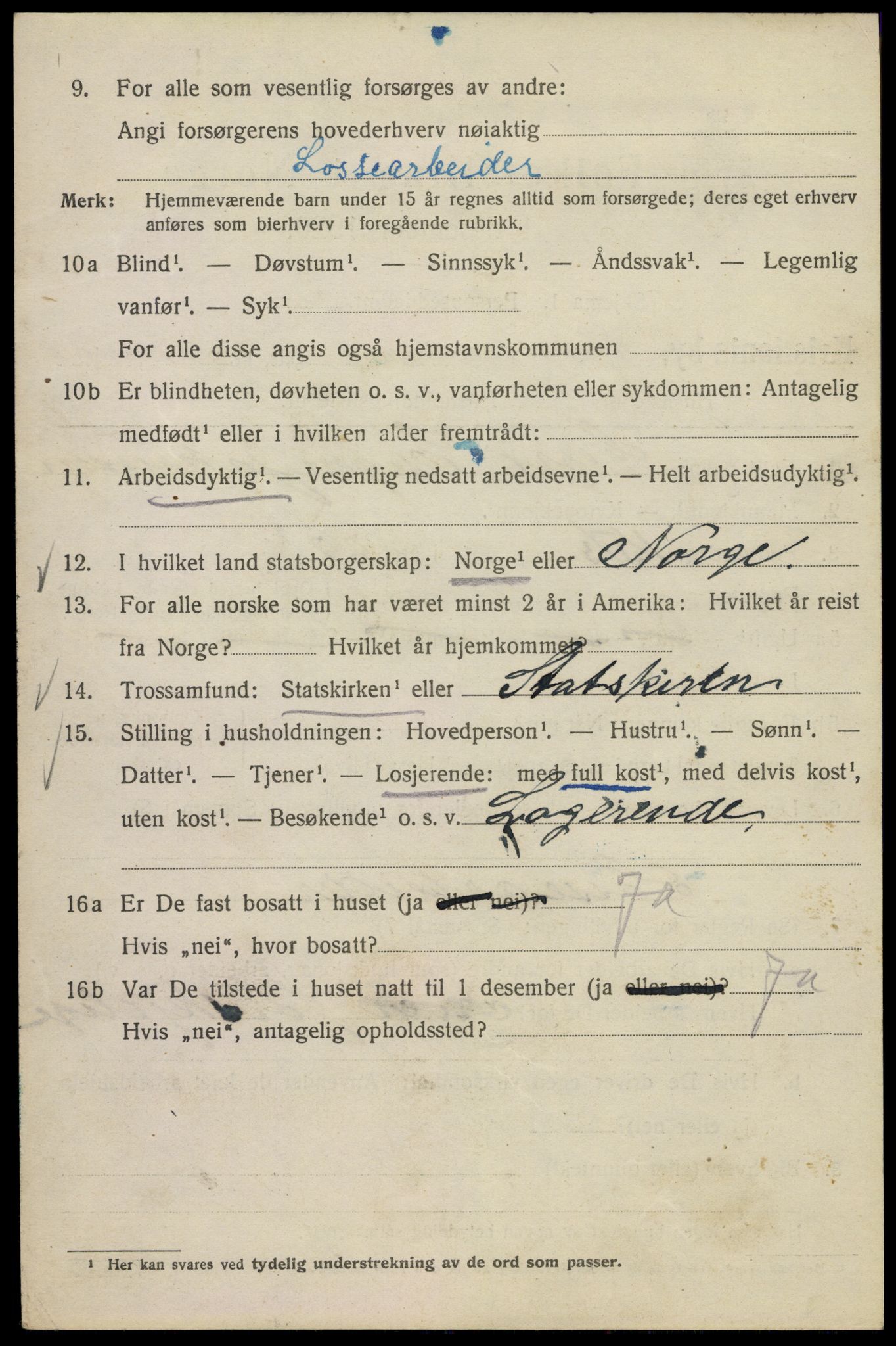 SAO, 1920 census for Kristiania, 1920, p. 577216