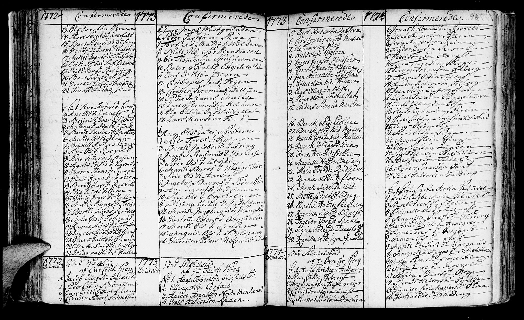 Ministerialprotokoller, klokkerbøker og fødselsregistre - Nord-Trøndelag, SAT/A-1458/723/L0231: Parish register (official) no. 723A02, 1748-1780, p. 98