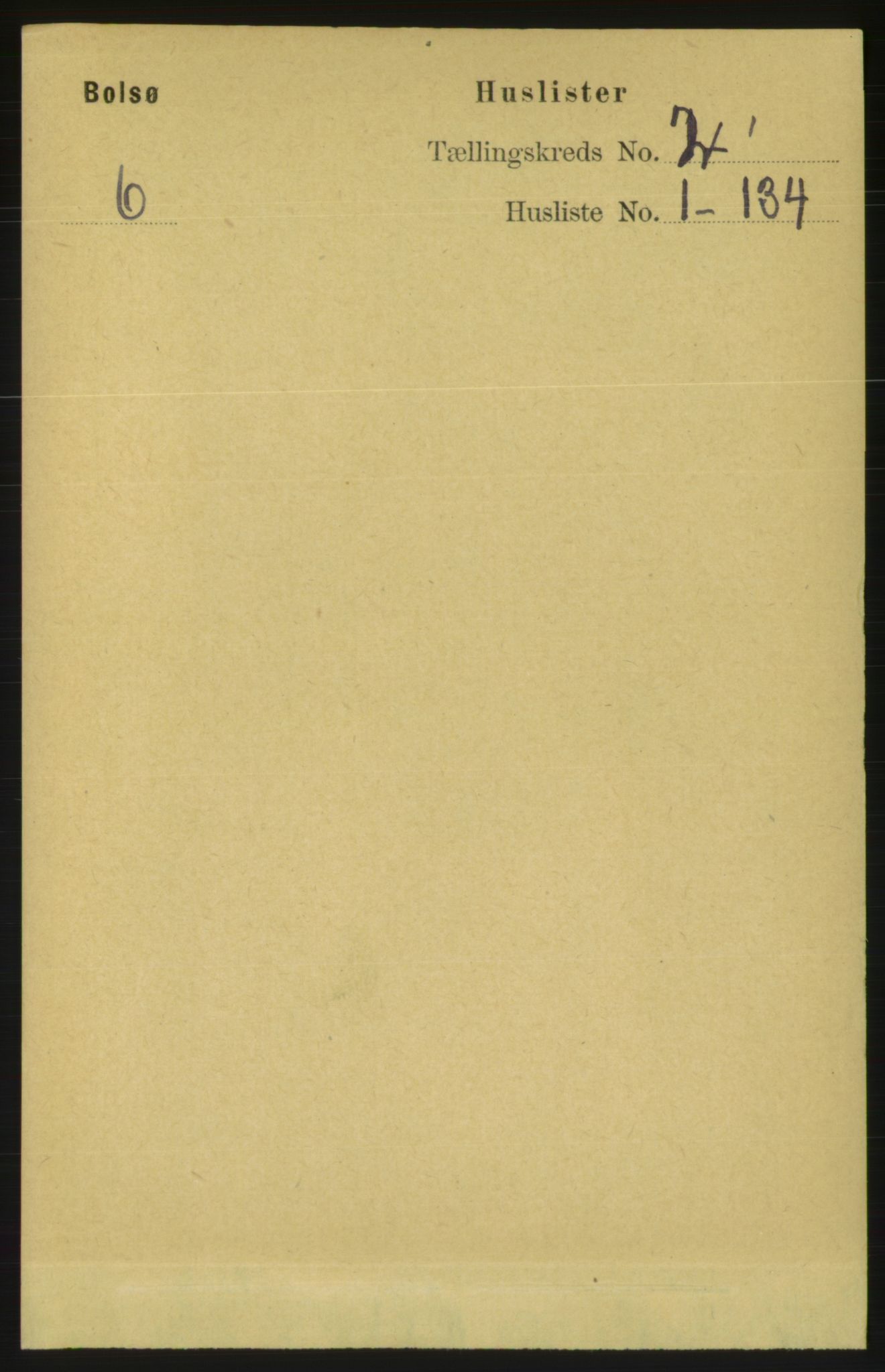 RA, 1891 census for 1544 Bolsøy, 1891, p. 844