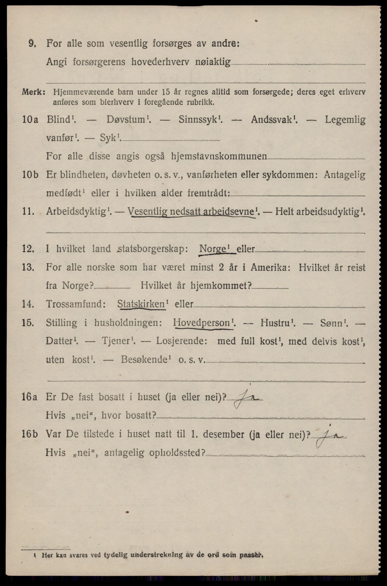 SAST, 1920 census for Skåre, 1920, p. 8275