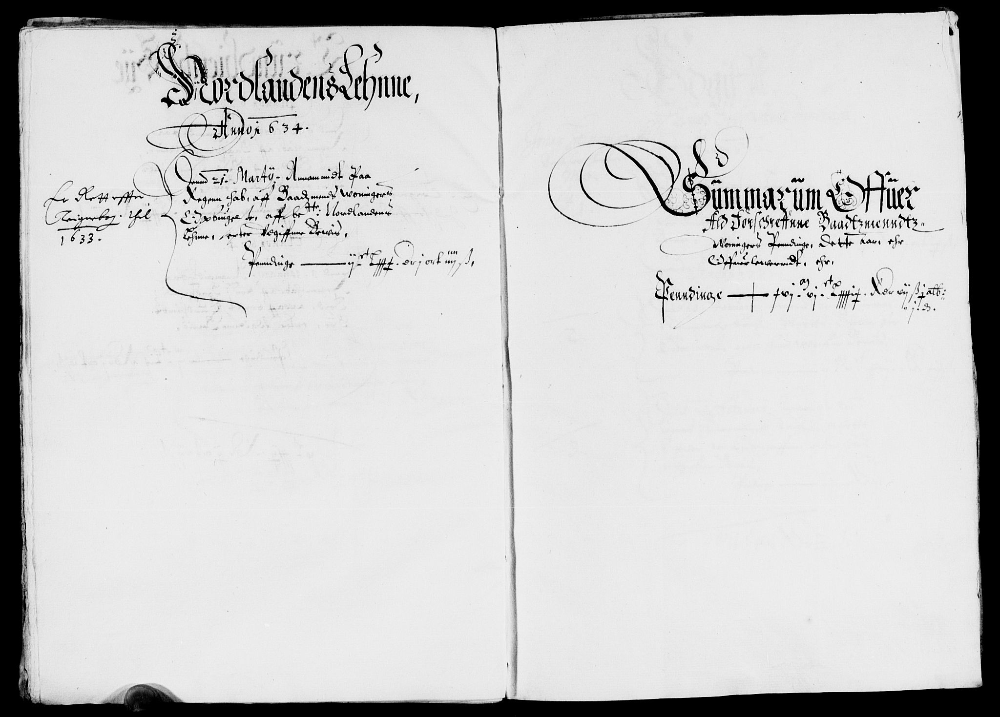 Rentekammeret inntil 1814, Reviderte regnskaper, Lensregnskaper, AV/RA-EA-5023/R/Rb/Rba/L0117: Akershus len, 1632-1634