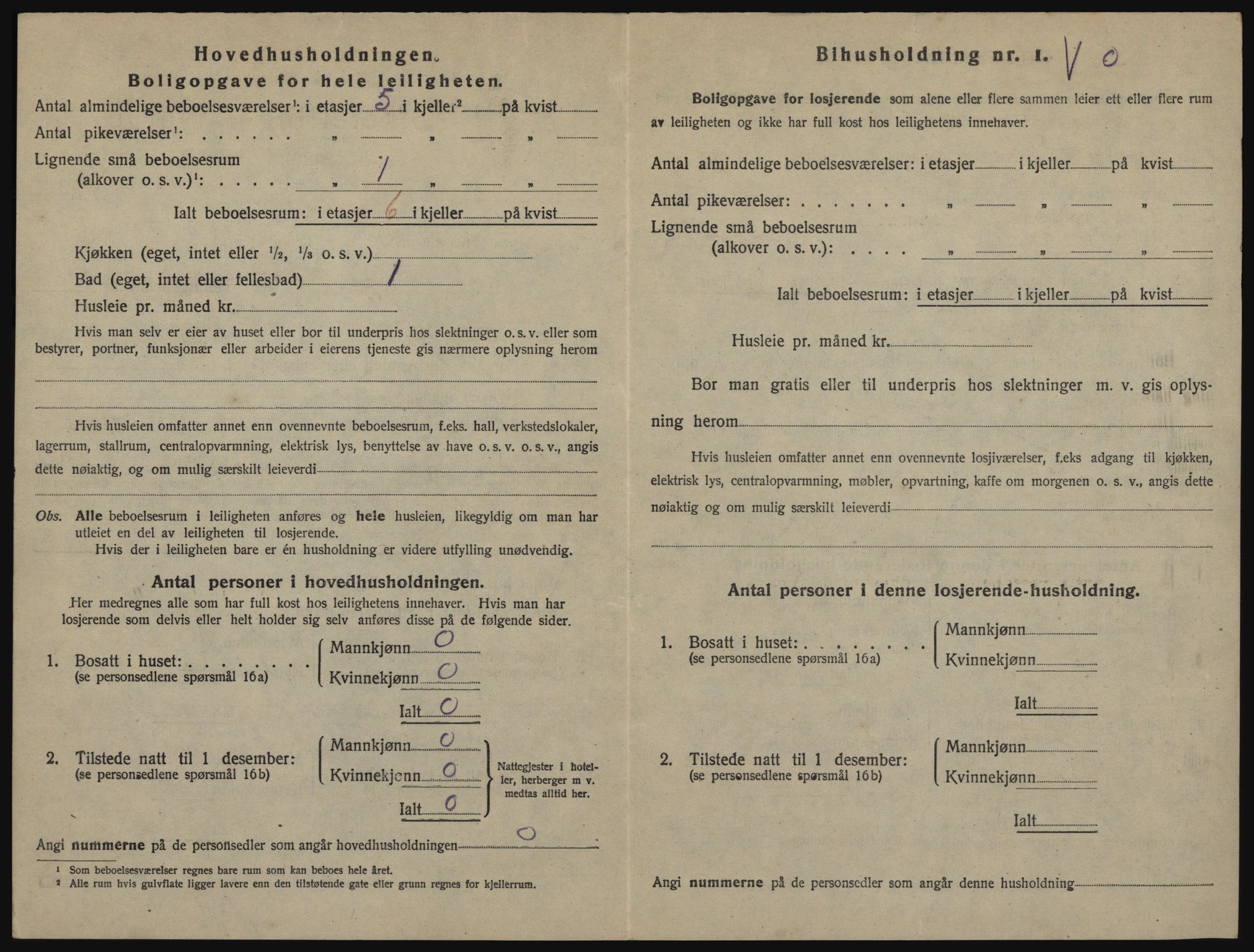 SATØ, 1920 census for Hammerfest, 1920, p. 1429