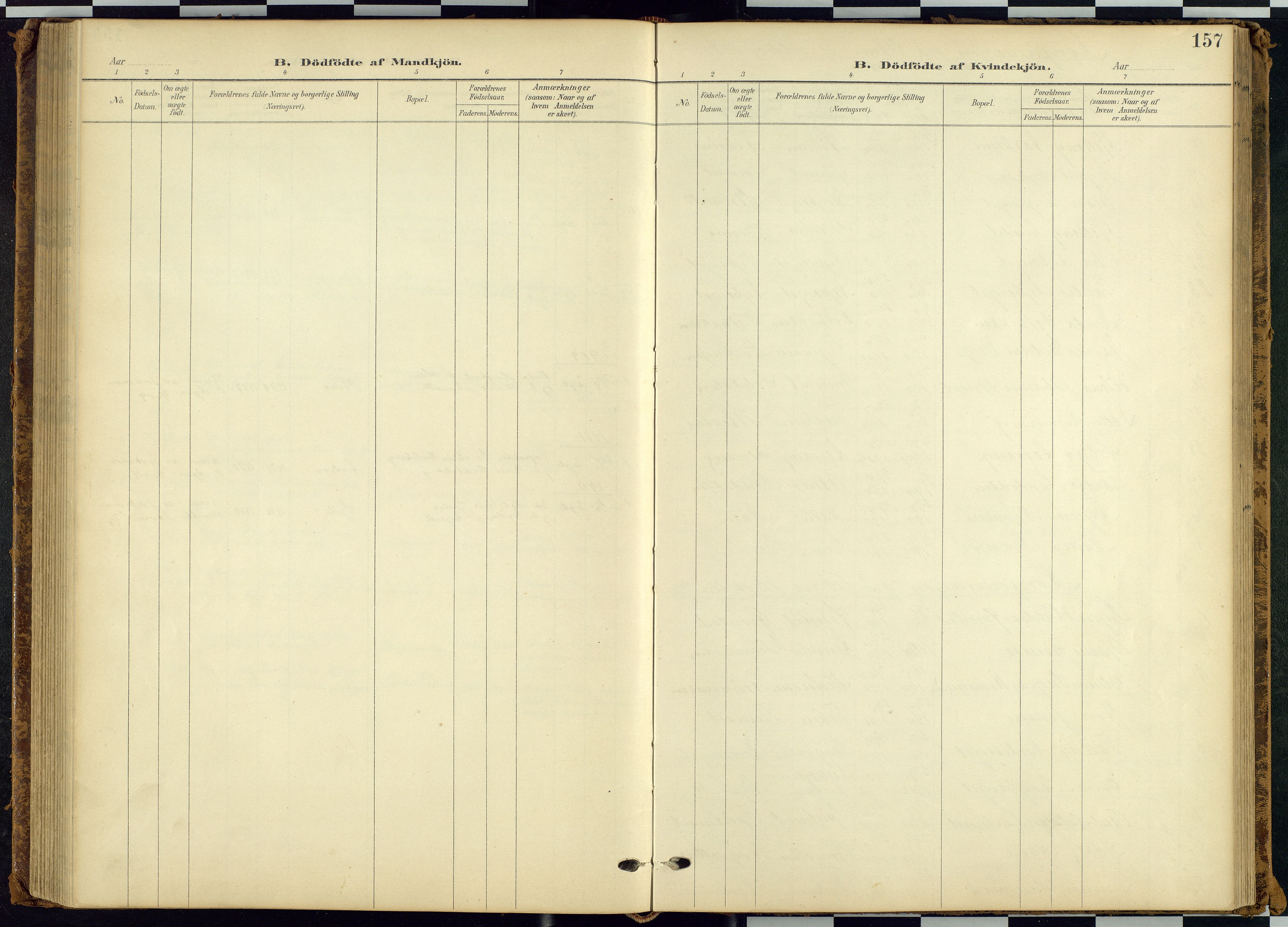 Rendalen prestekontor, SAH/PREST-054/H/Ha/Hab/L0010: Parish register (copy) no. 10, 1903-1940, p. 157