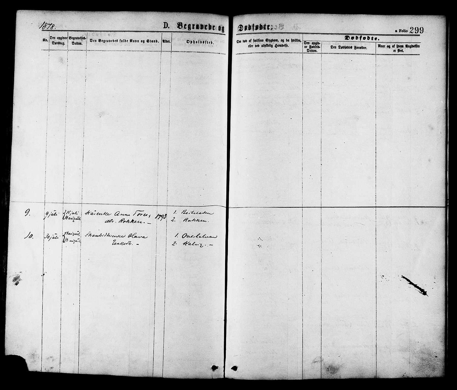 Ministerialprotokoller, klokkerbøker og fødselsregistre - Nord-Trøndelag, SAT/A-1458/780/L0642: Parish register (official) no. 780A07 /2, 1878-1885, p. 299