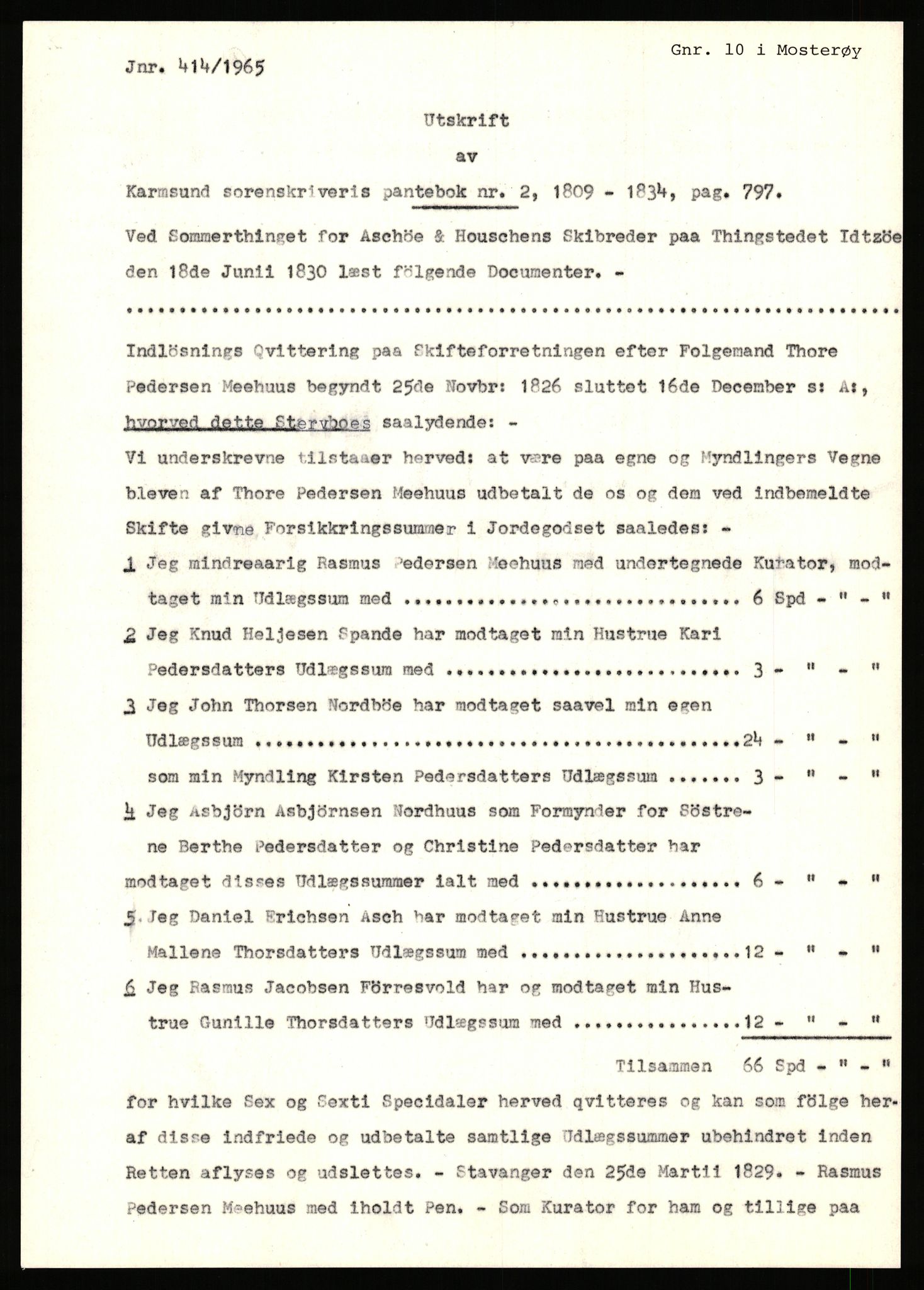 Statsarkivet i Stavanger, AV/SAST-A-101971/03/Y/Yj/L0038: Avskrifter sortert etter gårdsnavn: Hodne - Holte, 1750-1930, p. 50
