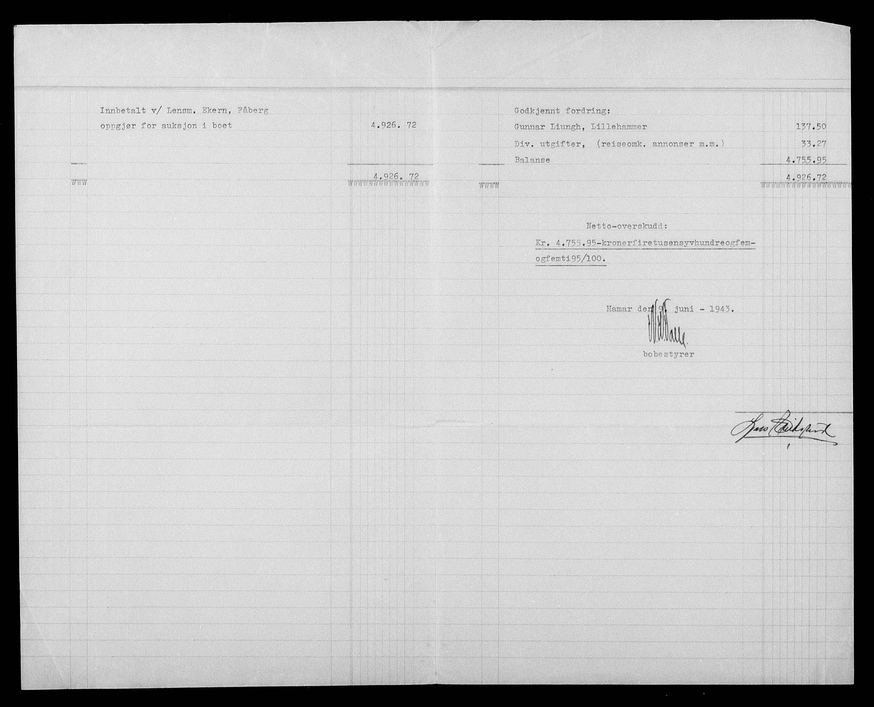 Justisdepartementet, Tilbakeføringskontoret for inndratte formuer, AV/RA-S-1564/H/Hc/Hcd/L0999: --, 1945-1947, p. 97